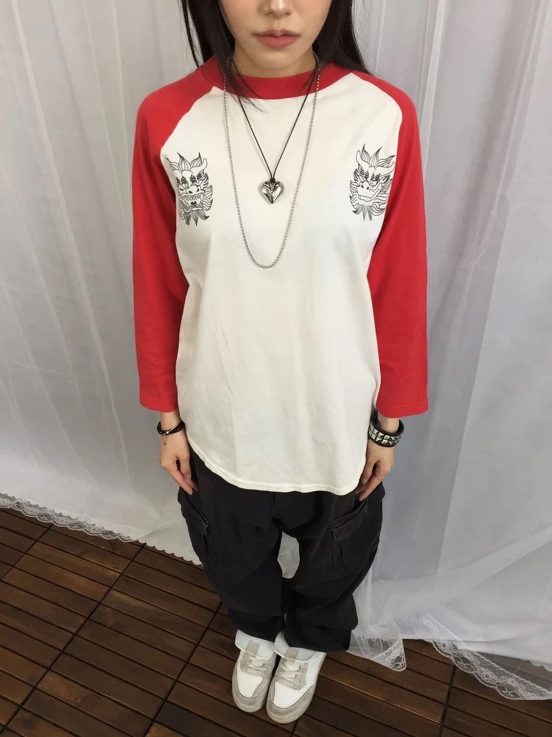 JPN Kariyushi58 Koi Raglan Tee 상품이미지3