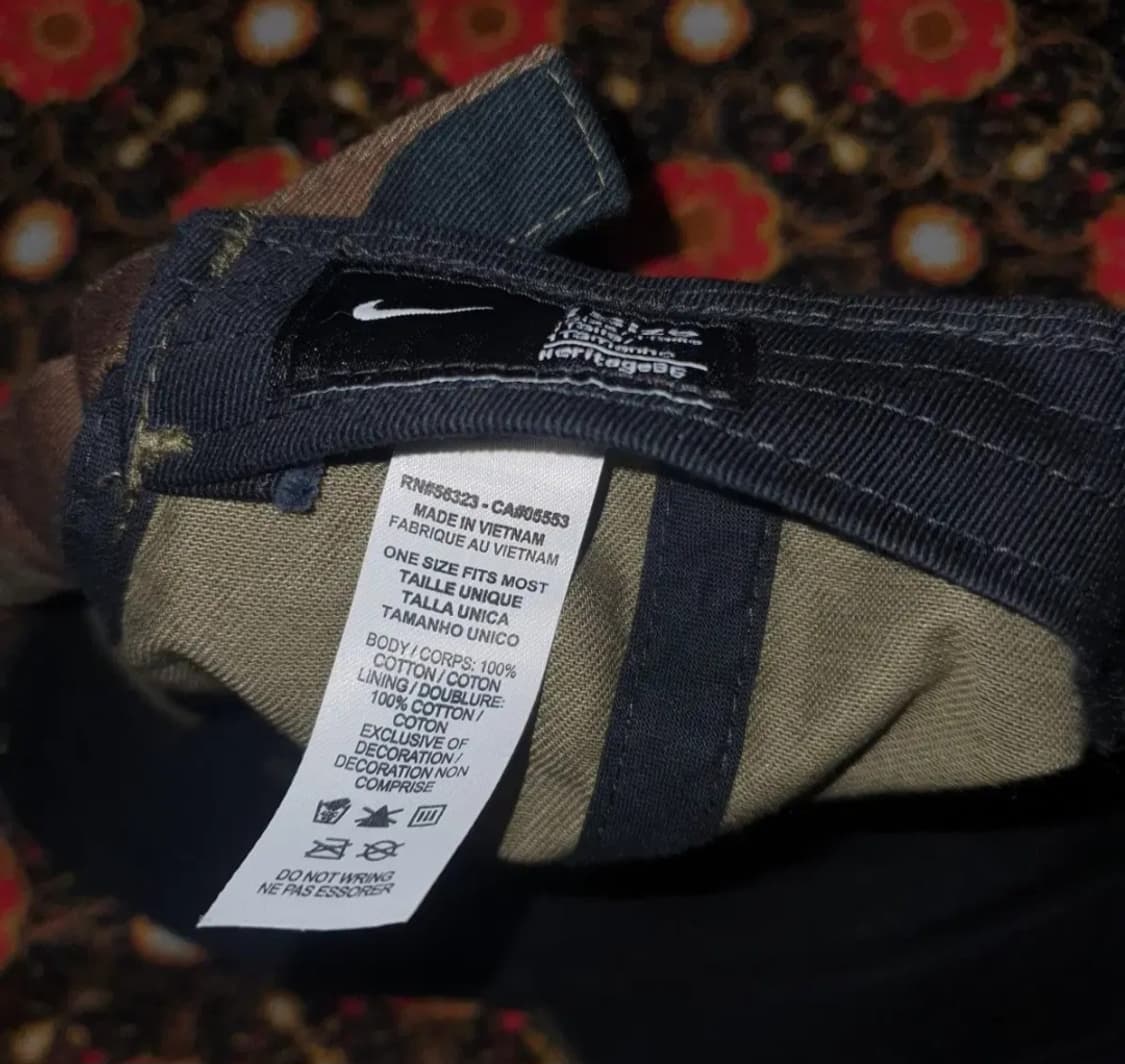 나이키 헤리티지86 카모버전 레어 볼캡. 상품이미지8