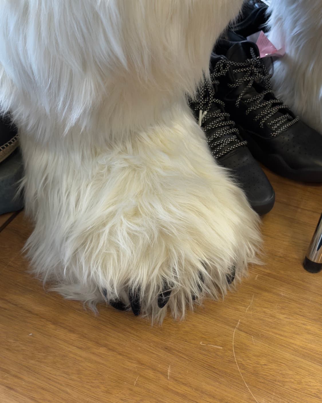 빈티지 소품 Hansa 한사토이 대형 북극곰 190cm 상품이미지9