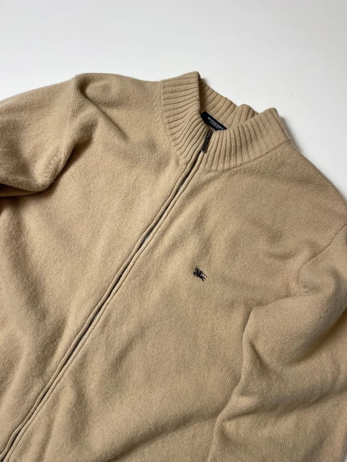 버버리 노바 체크 엘보우 패드 니트 집업 PN9393 상품이미지2