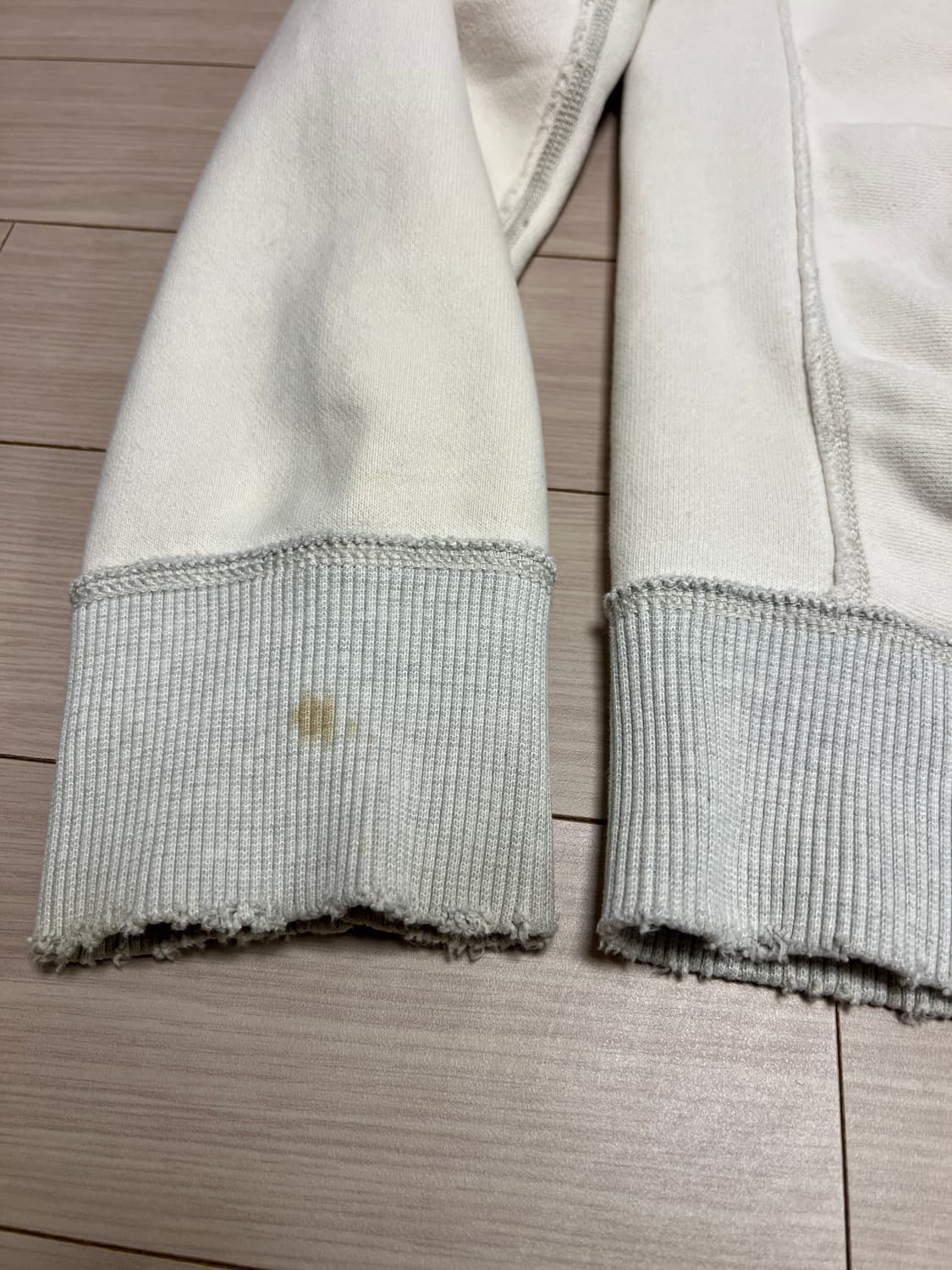 아베크롬비 & 피치 로고 후드 집업 / 아이보리 / L 상품이미지8