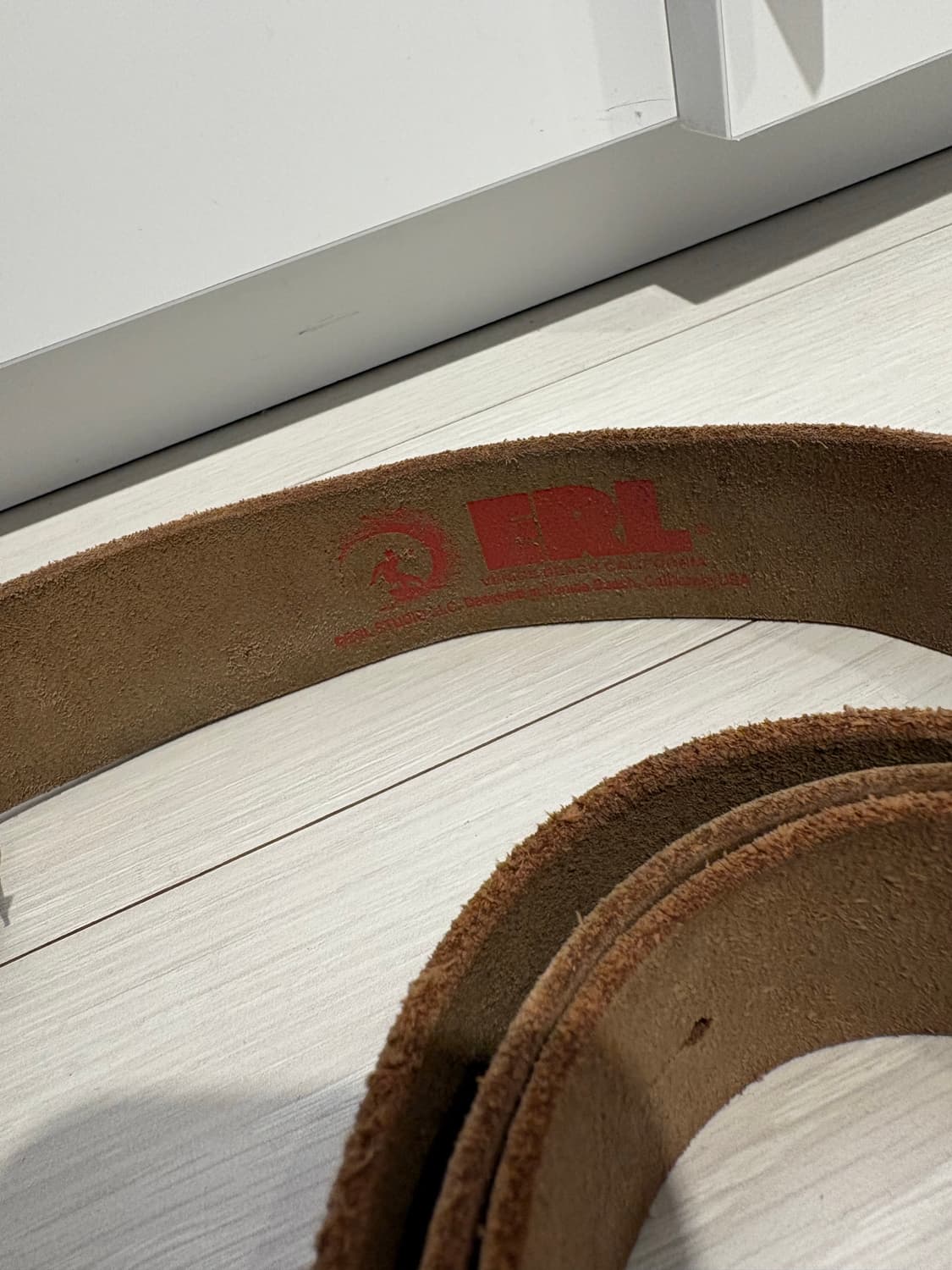 ERL 로고 버클 벨트 상품이미지3