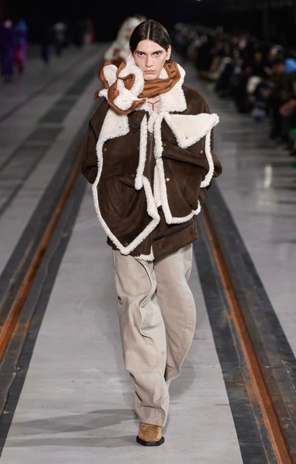 와이프로젝트 패널 시어링 무스탕  상품이미지1