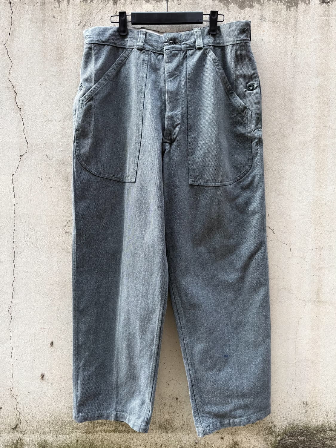 60s-70s Swedish Prison Work Pants 상품이미지1