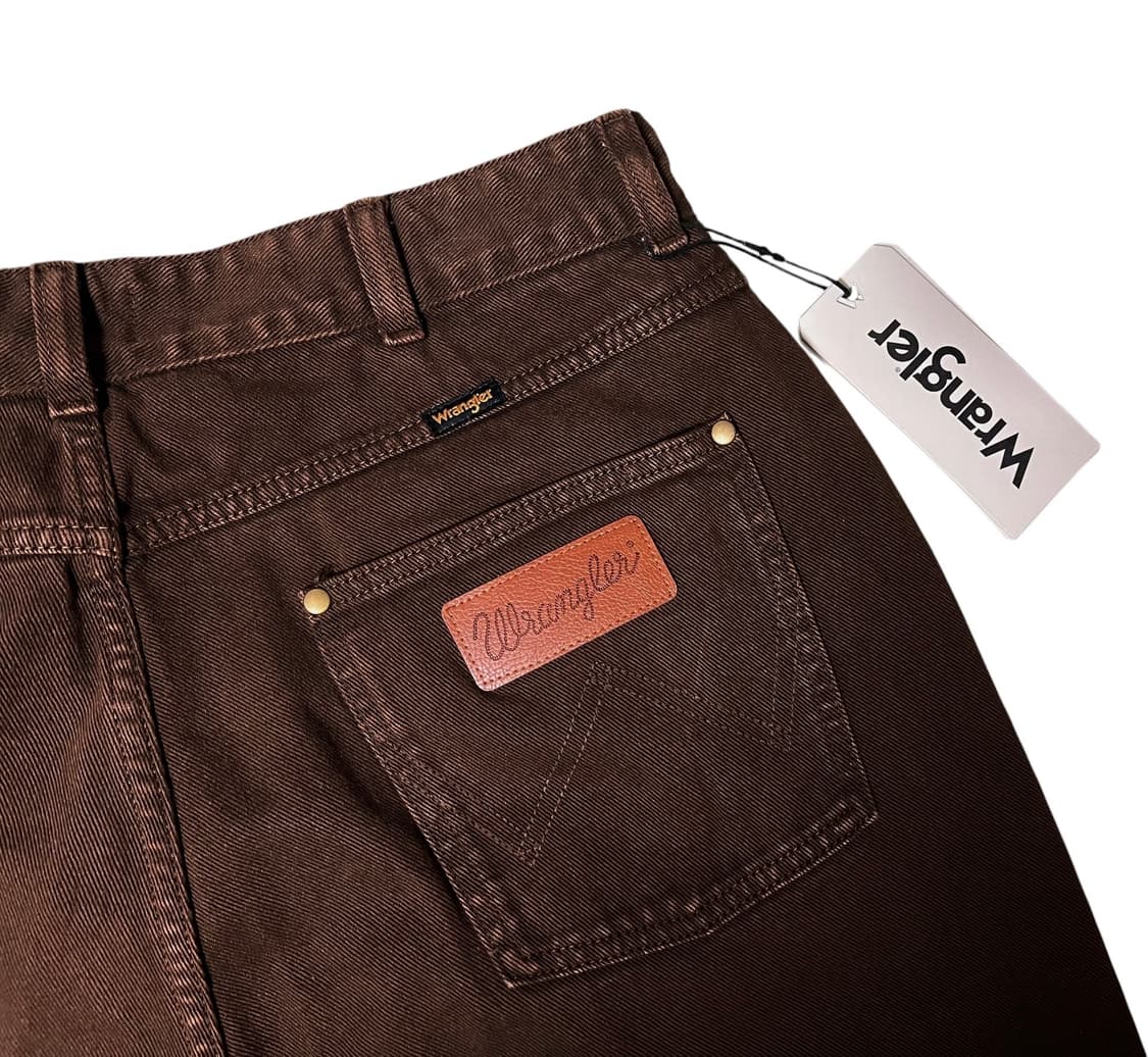 (새상품)랭글러 Wrangler 브라운 데님 팬츠 32 상품이미지4
