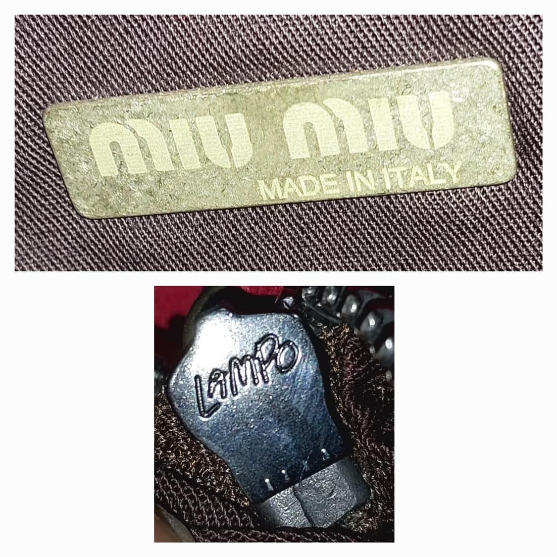 미우미우 00's 빈티지 울 숄더백 상품이미지9