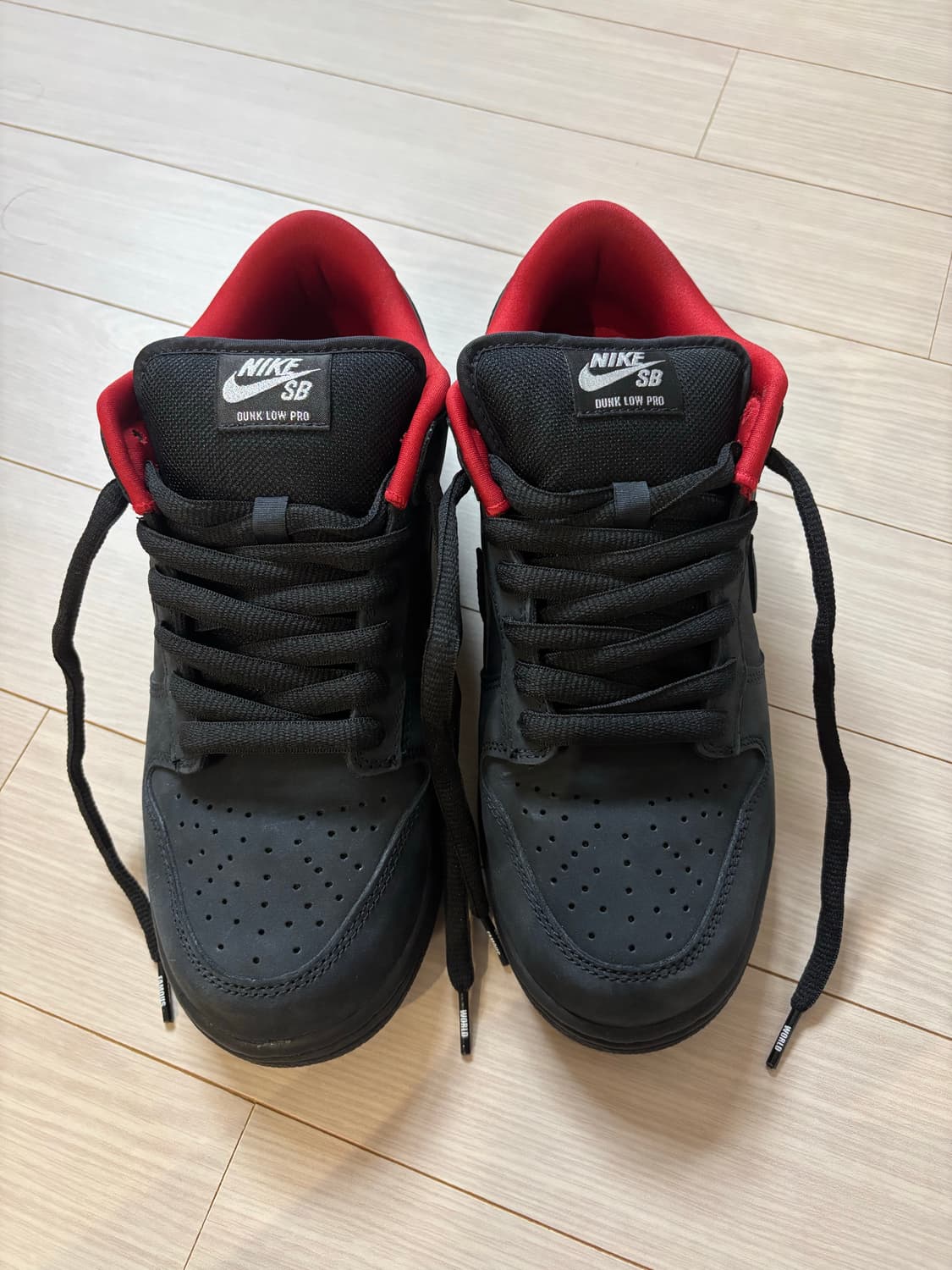 나이키 슈프림 SB 덩크 로우 블랙 270 상품이미지1