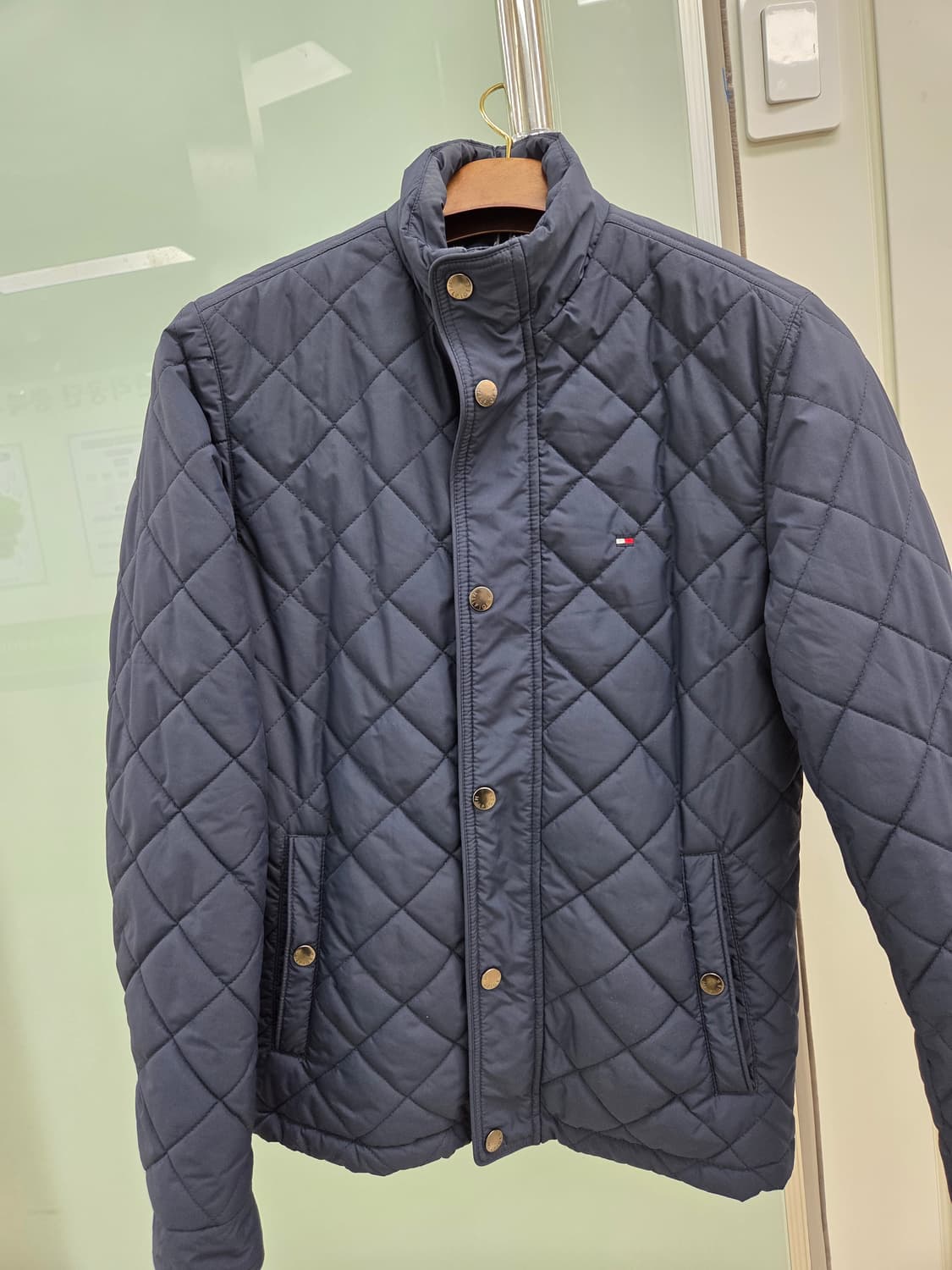 타미힐피거 네이비 퀼팅 자켓 XS 상품이미지1