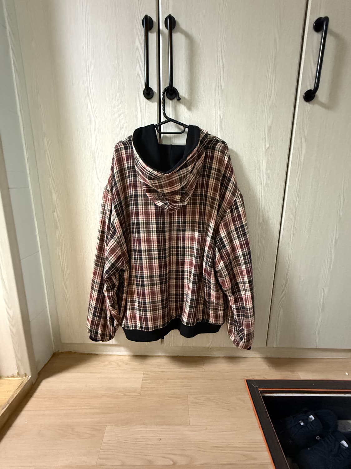 ERTR 이알티알 리버시블 후드집업 L 상품이미지6