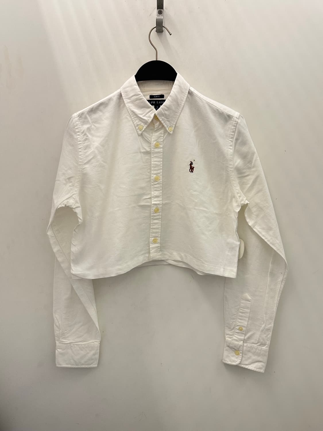 POLO 폴로 리메이크 크롭긴팔셔츠 상품이미지1