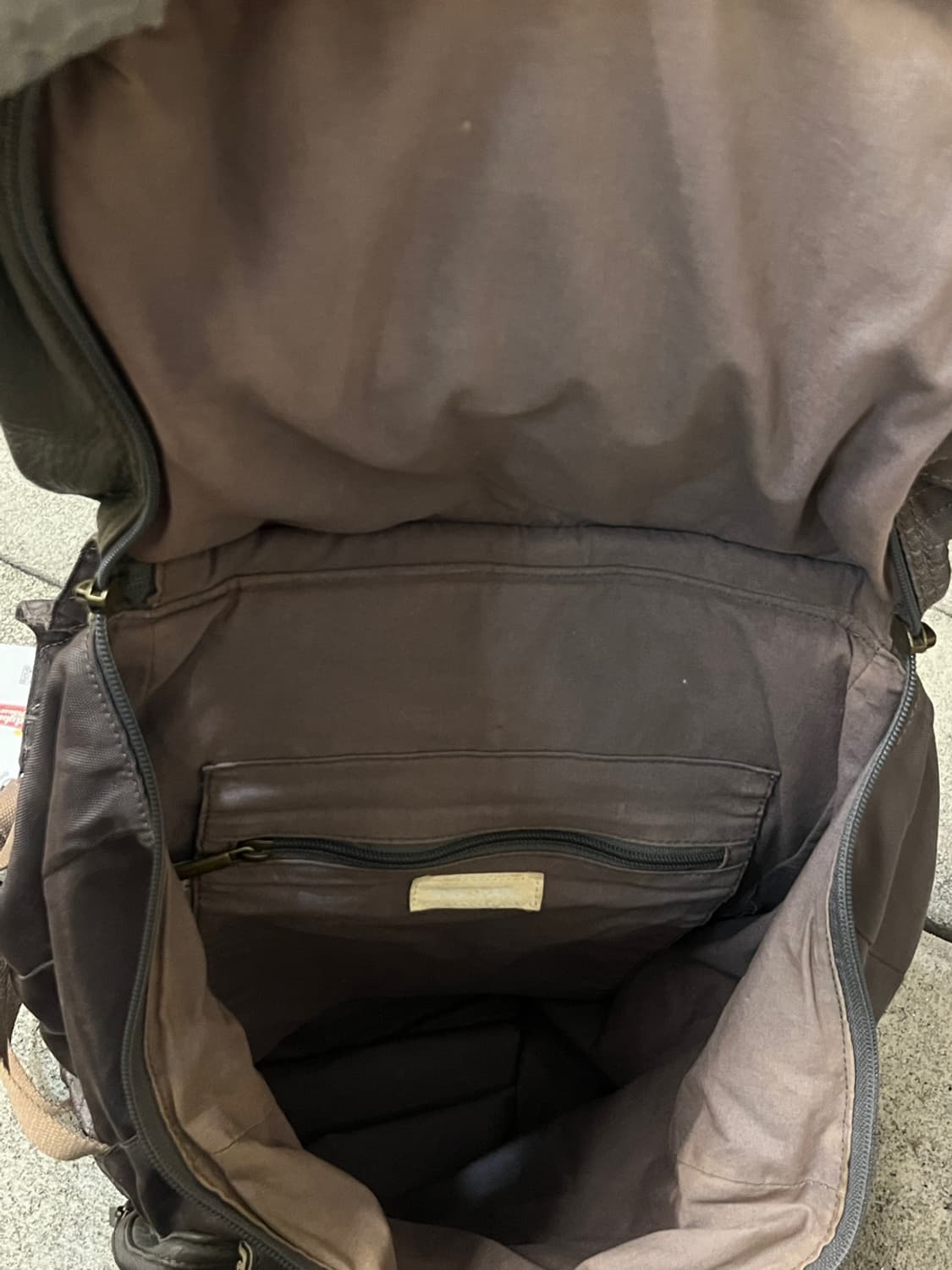 디젤 레더 테크니컬 백팩 상품이미지8