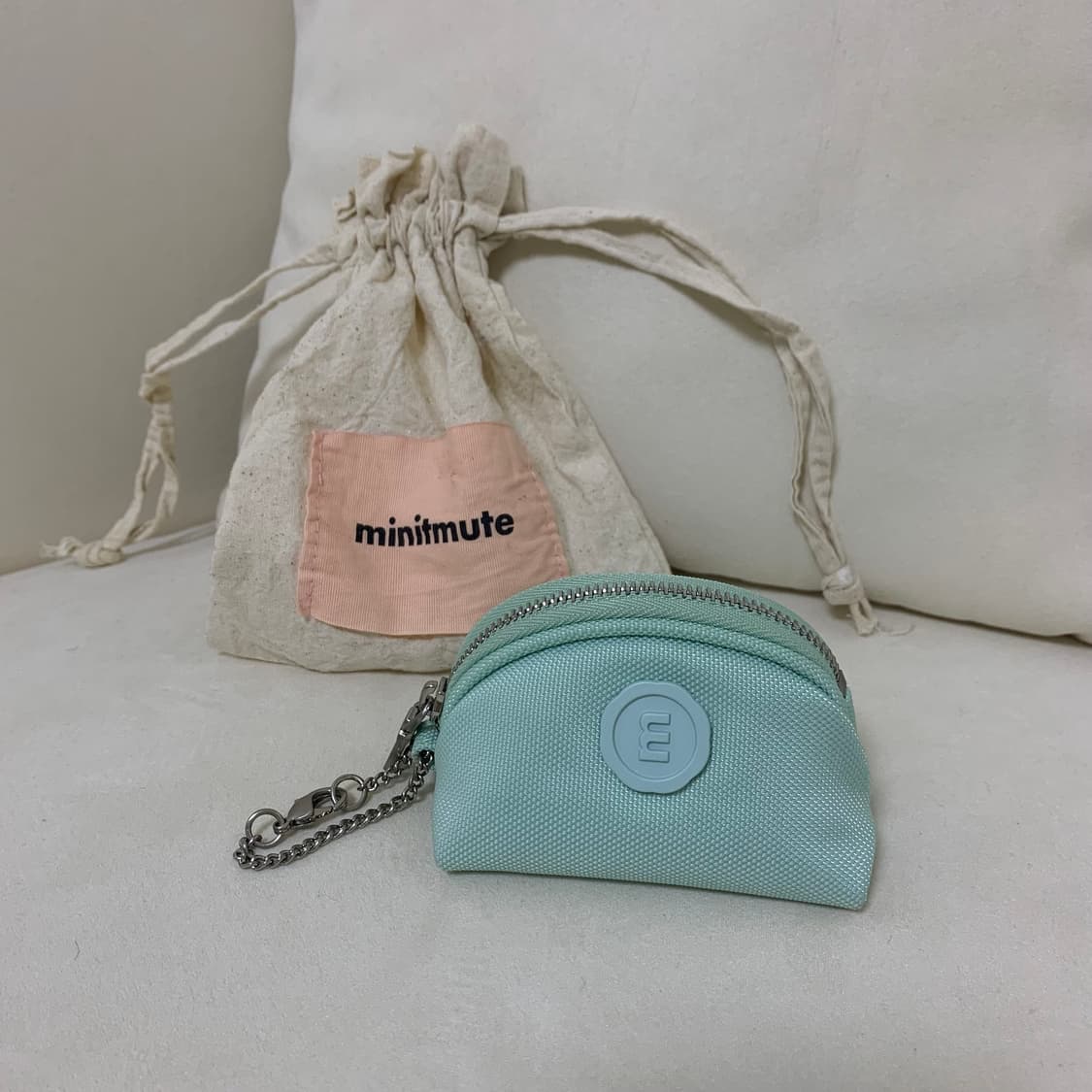 미닛뮤트 클로 파우치 키링 어텀스카이 상품이미지1