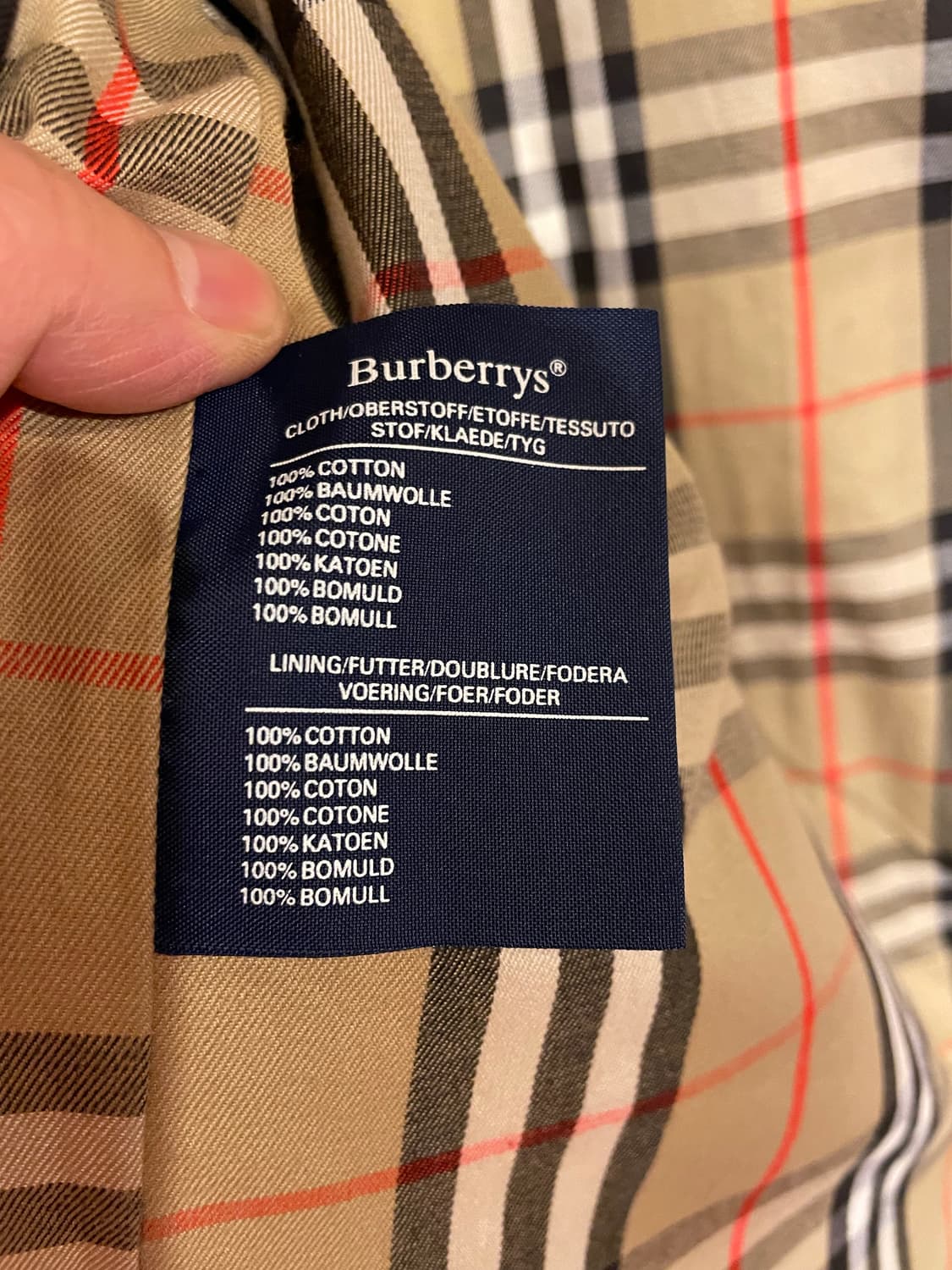 90s 버버리 트렌치코트 상품이미지8