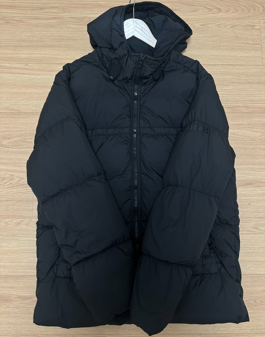 20fw 스톤아일랜드 크링클랩스 패딩 XL(블랙) 상품이미지4