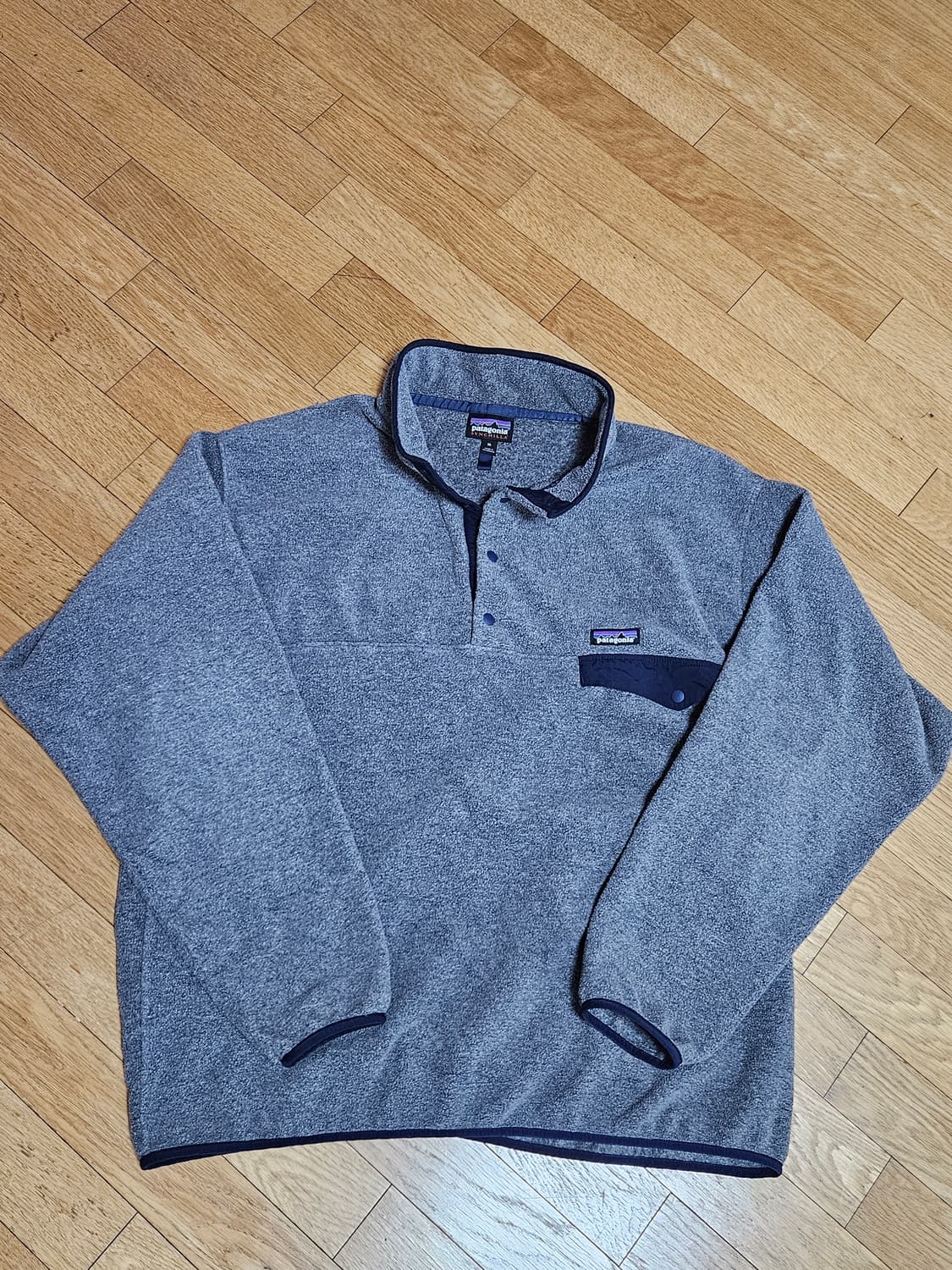 파타고니아 신칠라 니켈 네이비 xl 플리스 후리스 아노락 맨투맨  상품이미지2