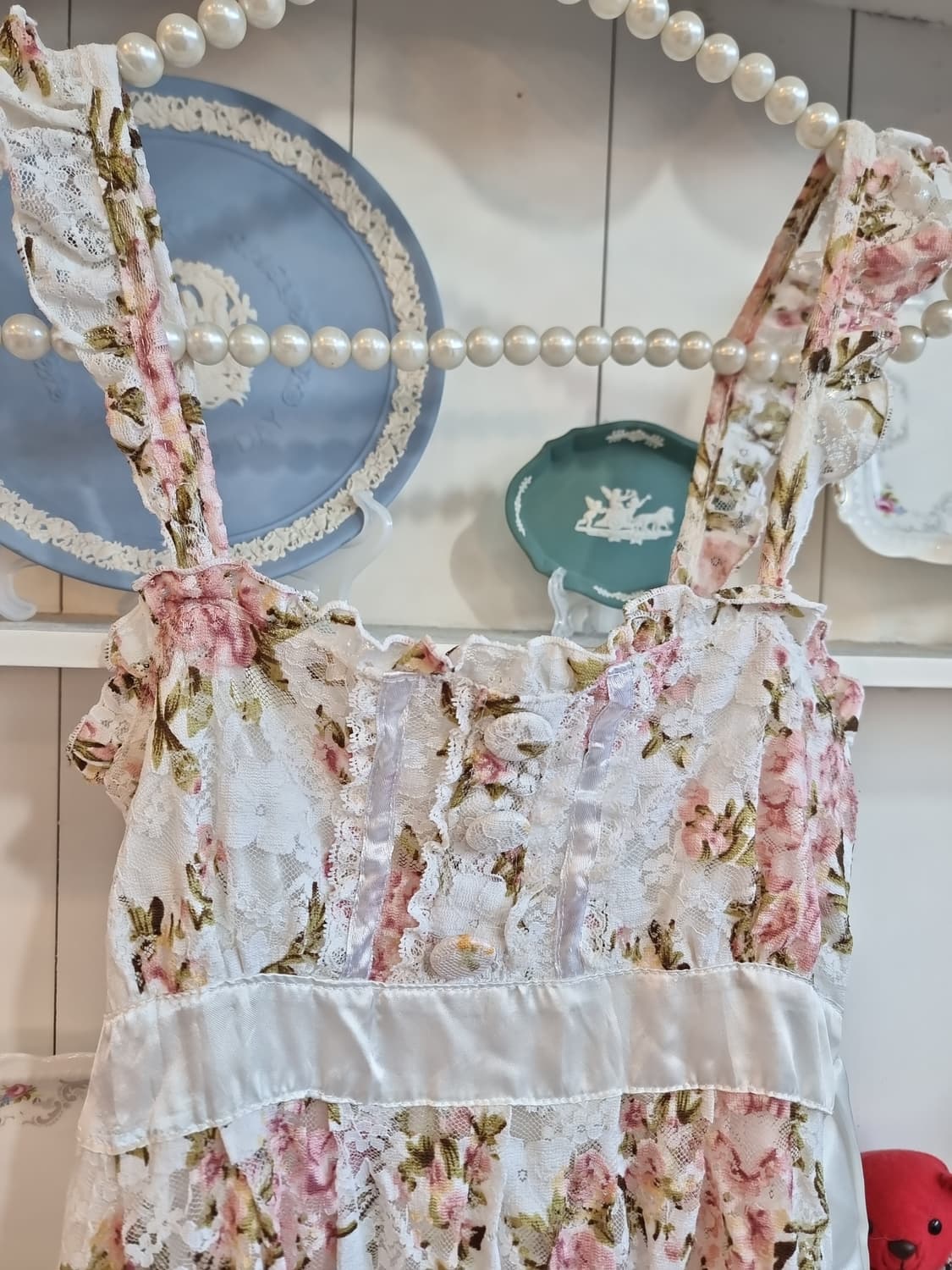 (LIZ LISA, 리즈리사) 로즈 레이스 캐미솔 원피스 상품이미지4