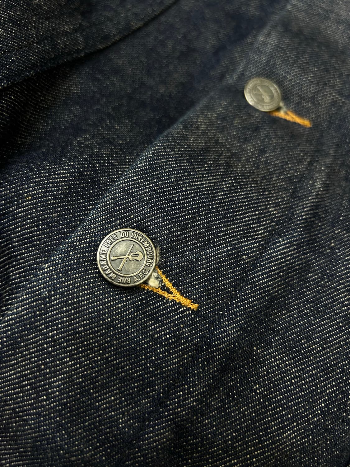 [L]A.P.C 데님 트러커 자켓/인디고 상품이미지5