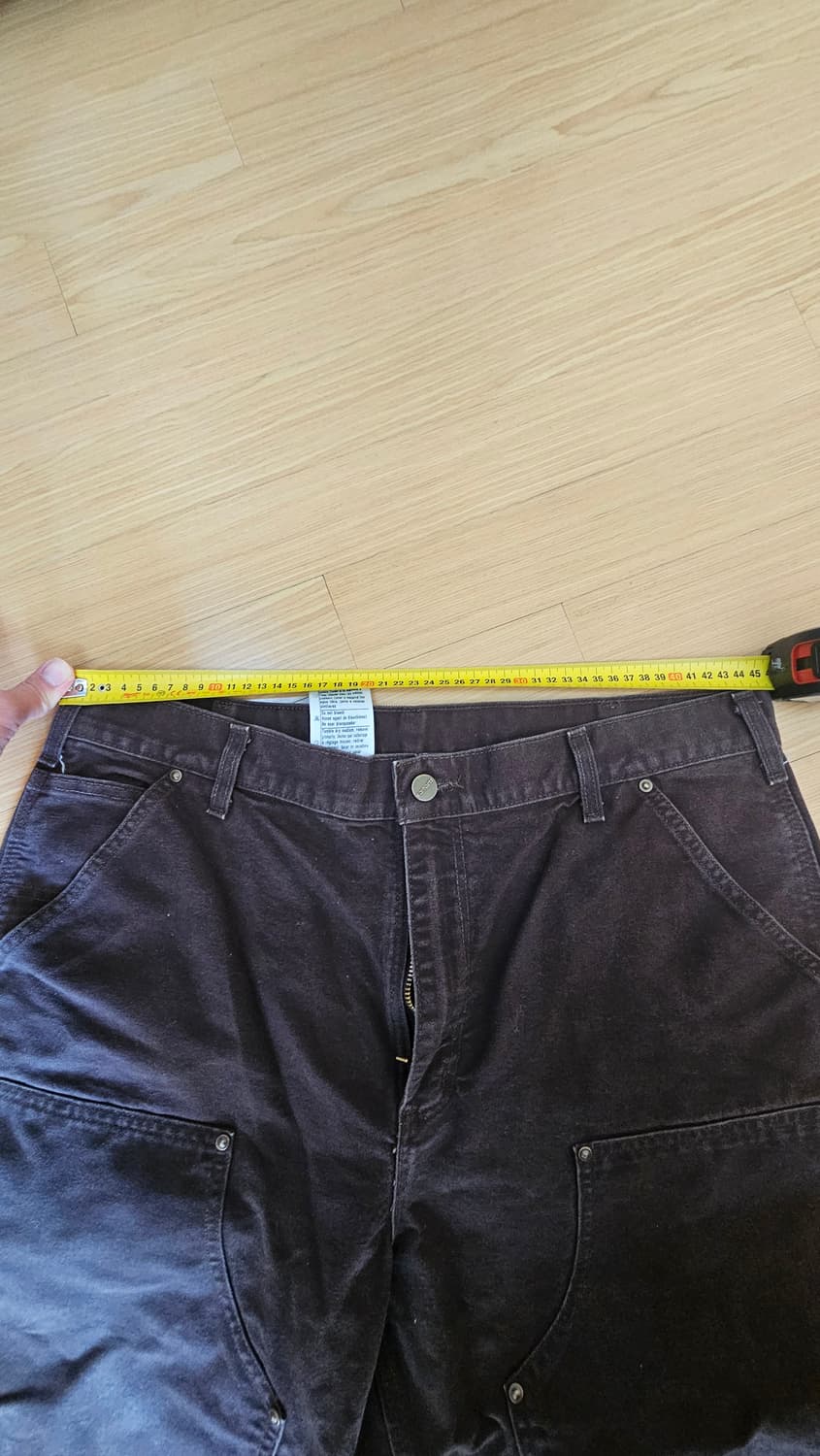 칼하트 더블니 다크브라운 36x30 상품이미지4