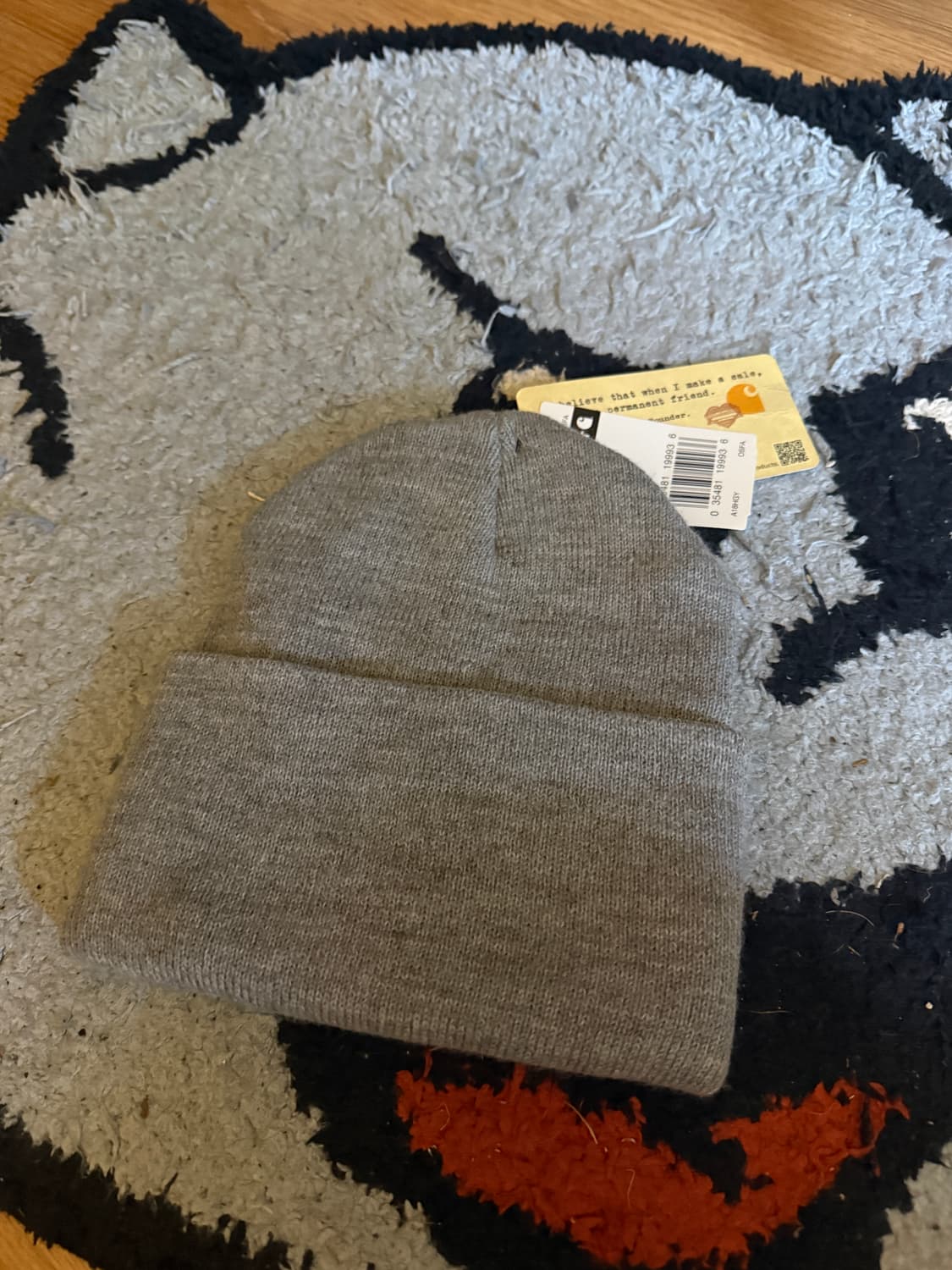 칼하트 니트 커프드 비니 헤더 그레이(새상품) 상품이미지2