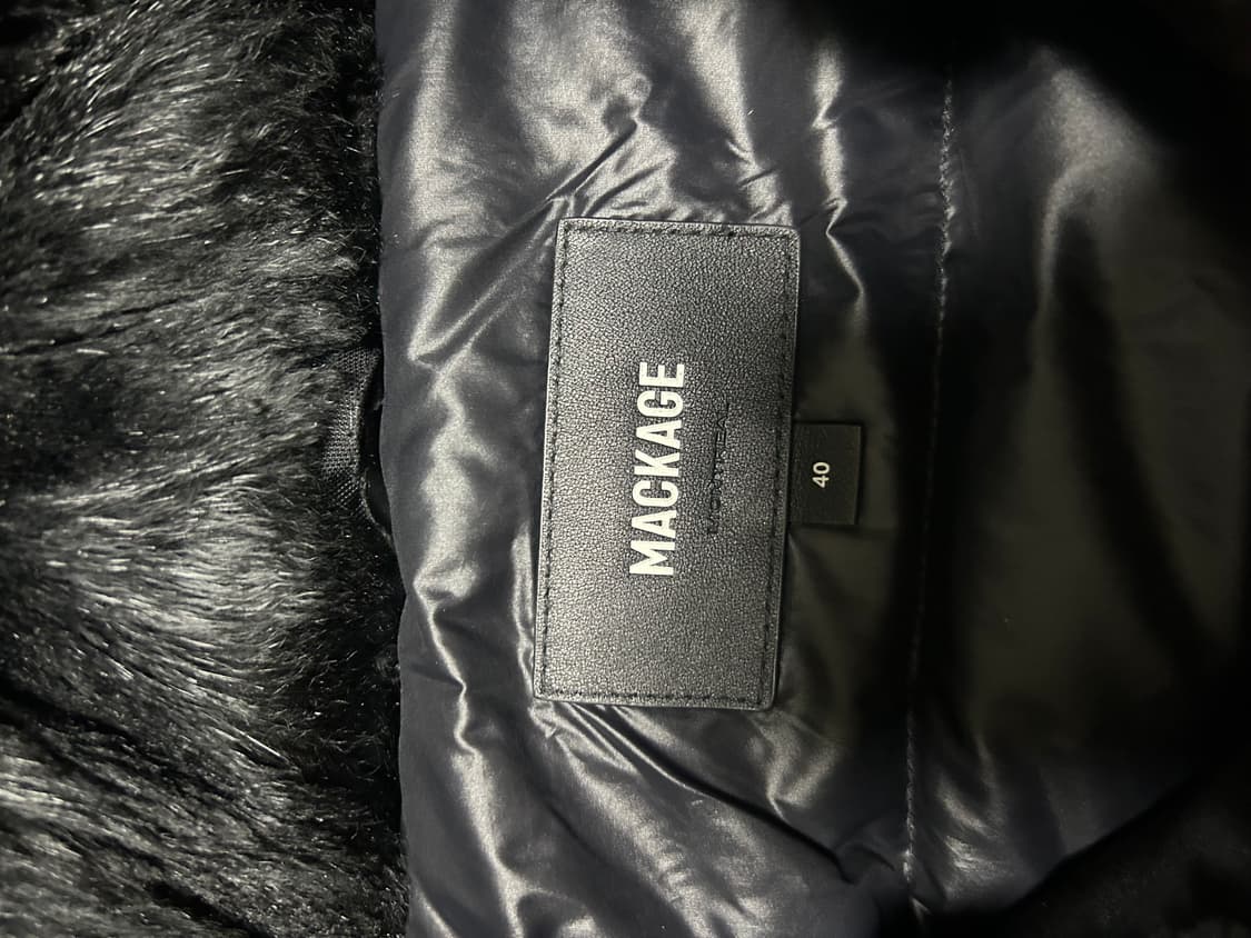 [21fw] 맥케이지 딕슨 금장 블랙퍼 40 상품이미지6