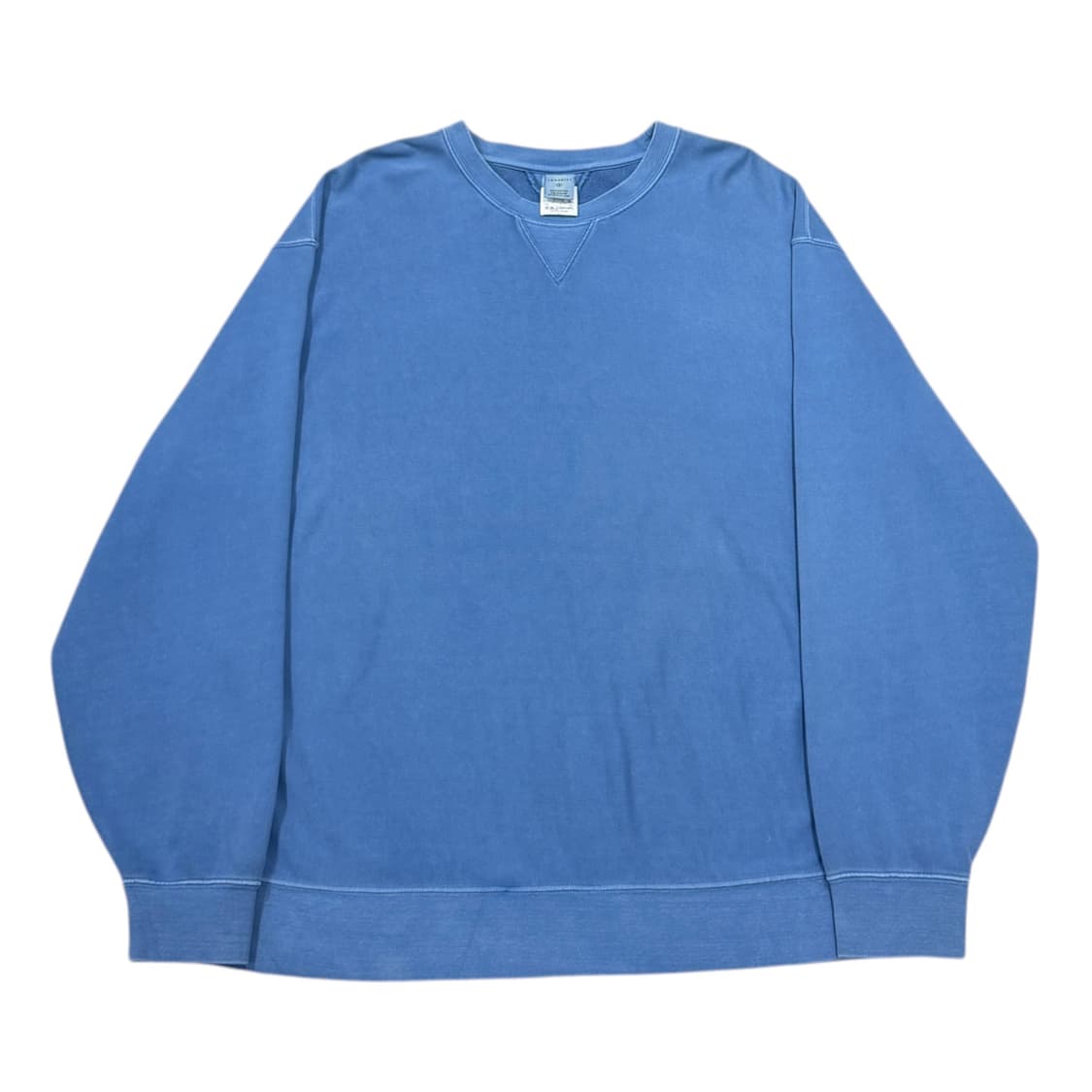 카키스 크루넥 맨투맨 블루 3사이즈 상품이미지1