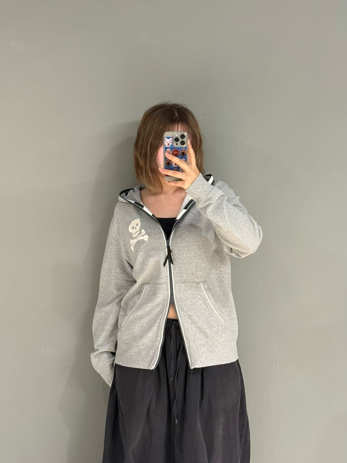 beams heart skull point full zip-up 상품이미지1