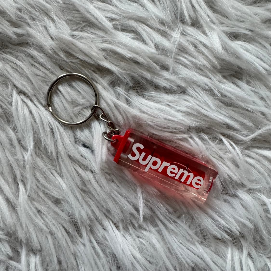SUPREME슈프림 레벨 키체인 레드 18FW 슈프림키링 빈티지키링 상품이미지3