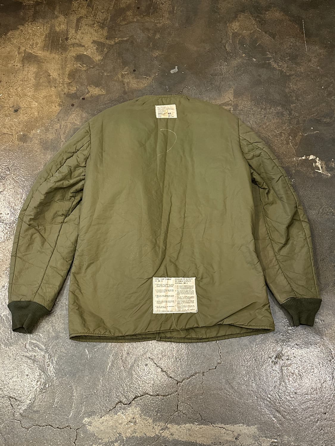 80s original 캐나다 밀리터리 MK ll 컴뱃 라이너 XL 상품이미지2