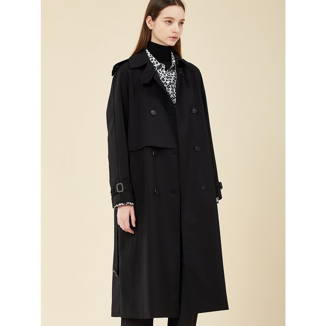 스튜디오톰보이 STUDIO TOMBOY 블랙 코트 상품이미지3