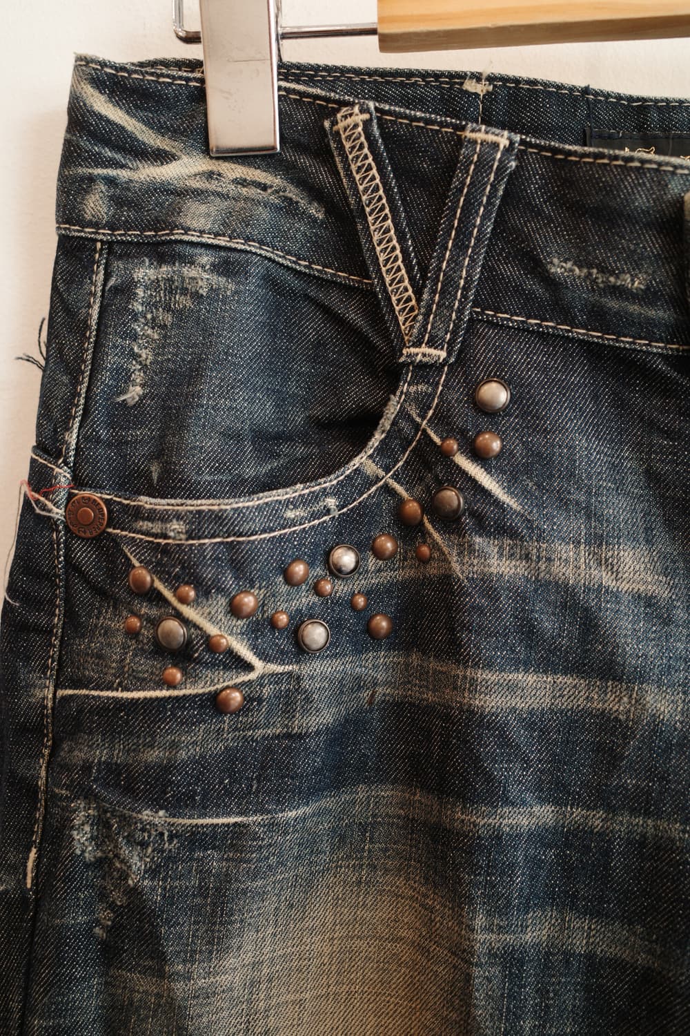 REDPEPPER 부츠컷 패치워크 데님 (30인치) 상품이미지4