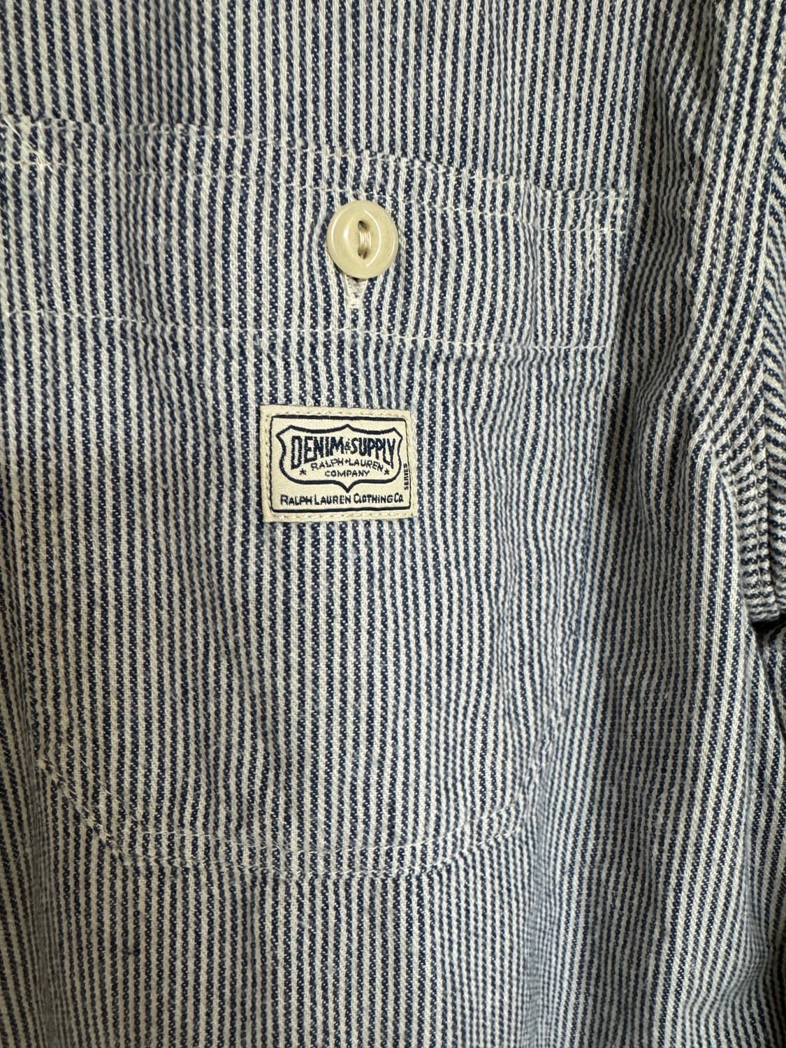 L 데님앤서플라이 폴로 랄프로렌 스트라이프 워크 셔츠 상품이미지4