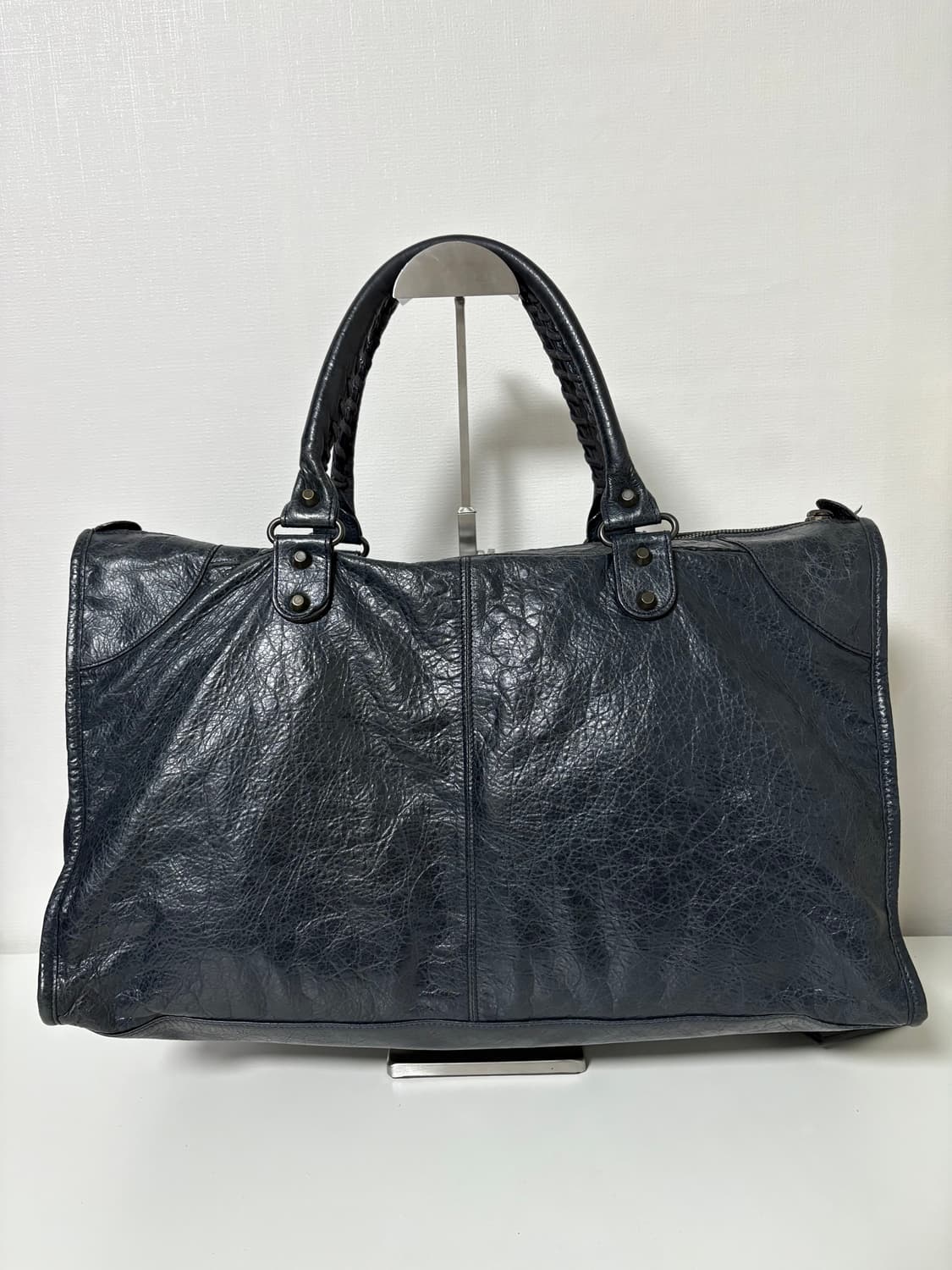 발렌시아가 워크 모터백 다크네이비 상품이미지6