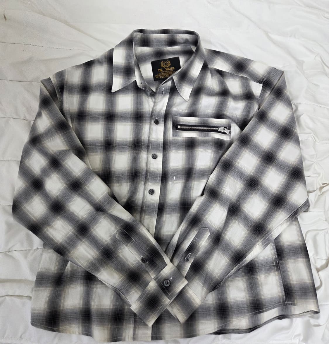 POG serice  JAPAN COTTON CHECK SHIRT 상품이미지1