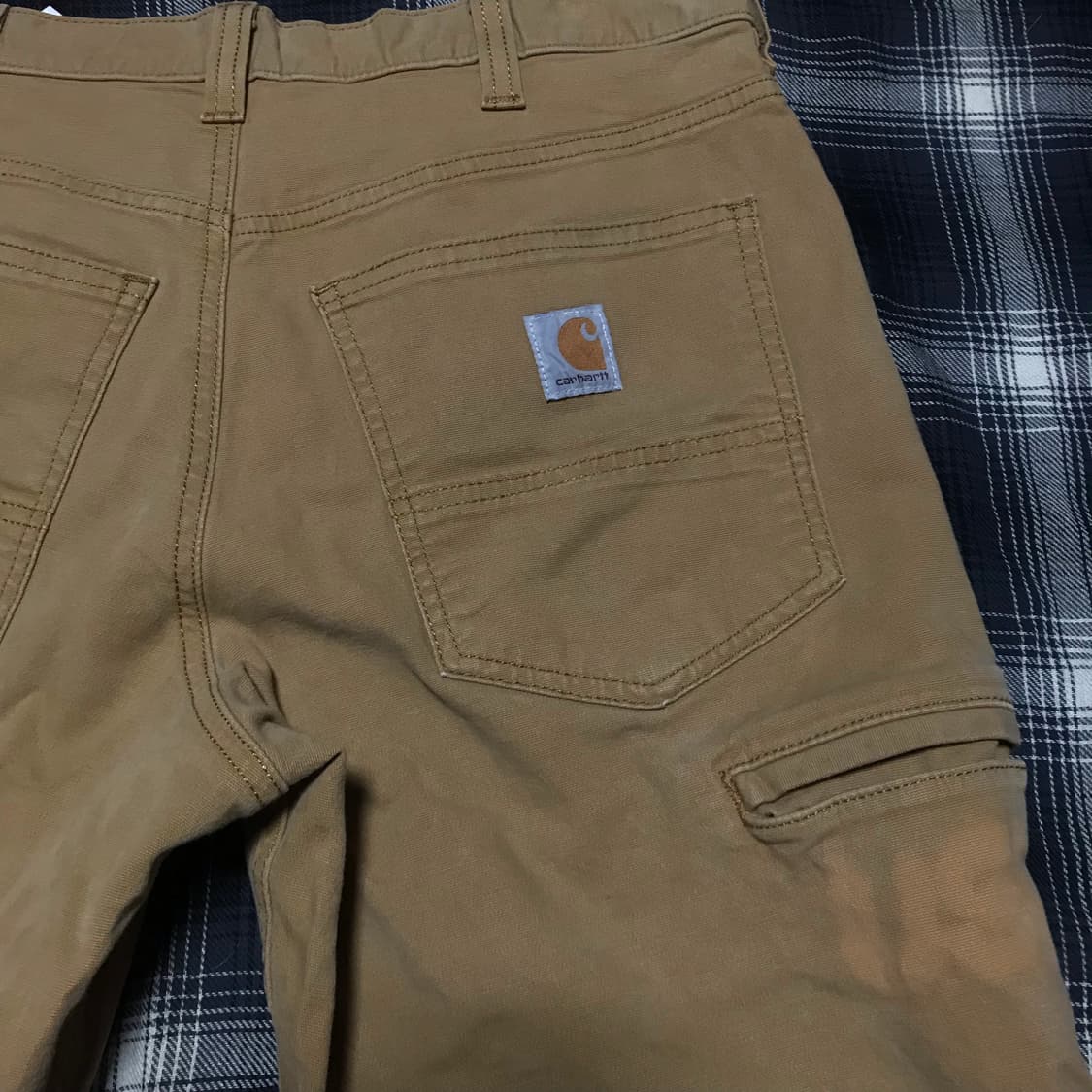 칼하트 90s 릴렉스드 핏 캔버스 코튼 워크 팬츠 상품이미지3