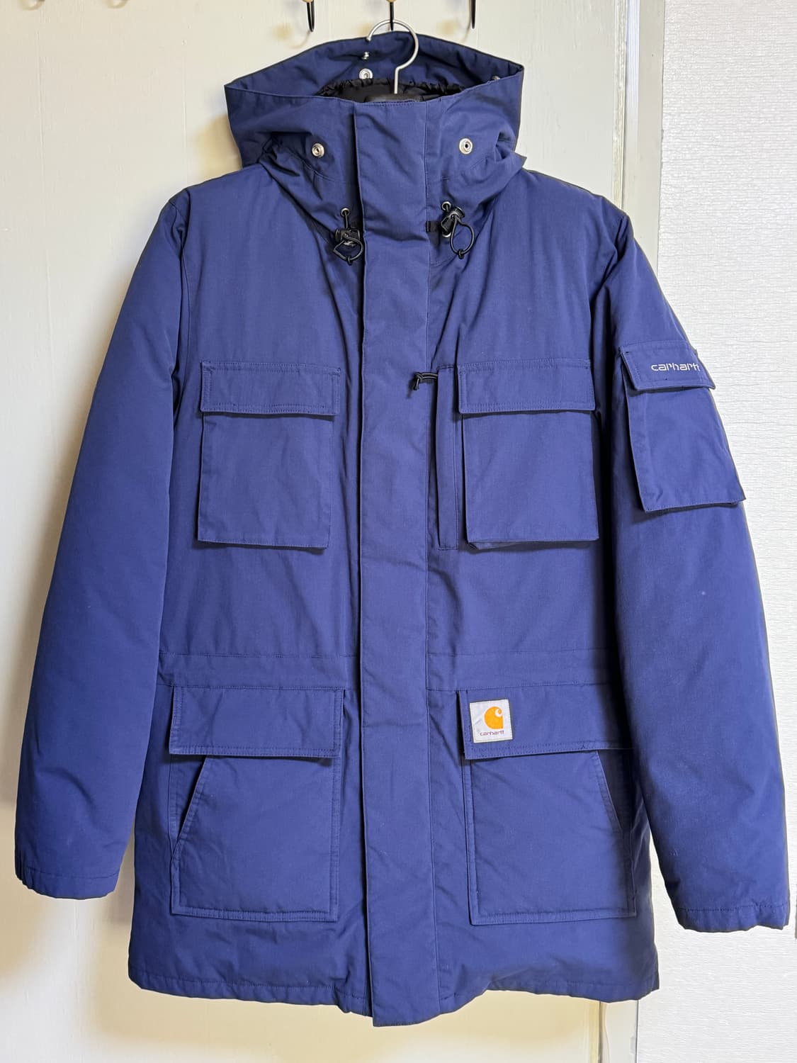 칼하트 WIP 베링 파카 II 네이비 M 상품이미지2
