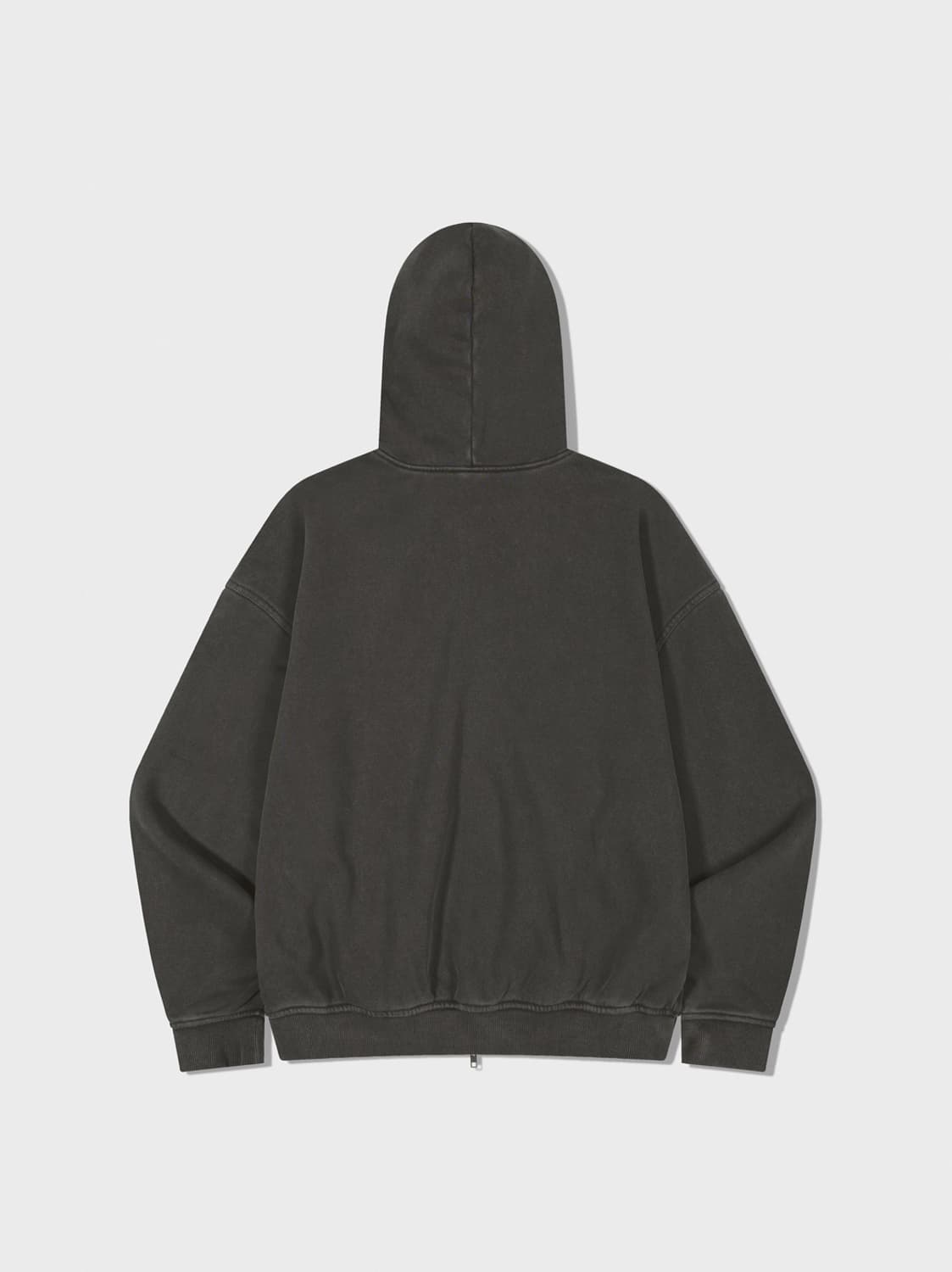 로우클래식 Lc WASHED ZIP-UP HOODIE CHARCOAL 상품이미지3