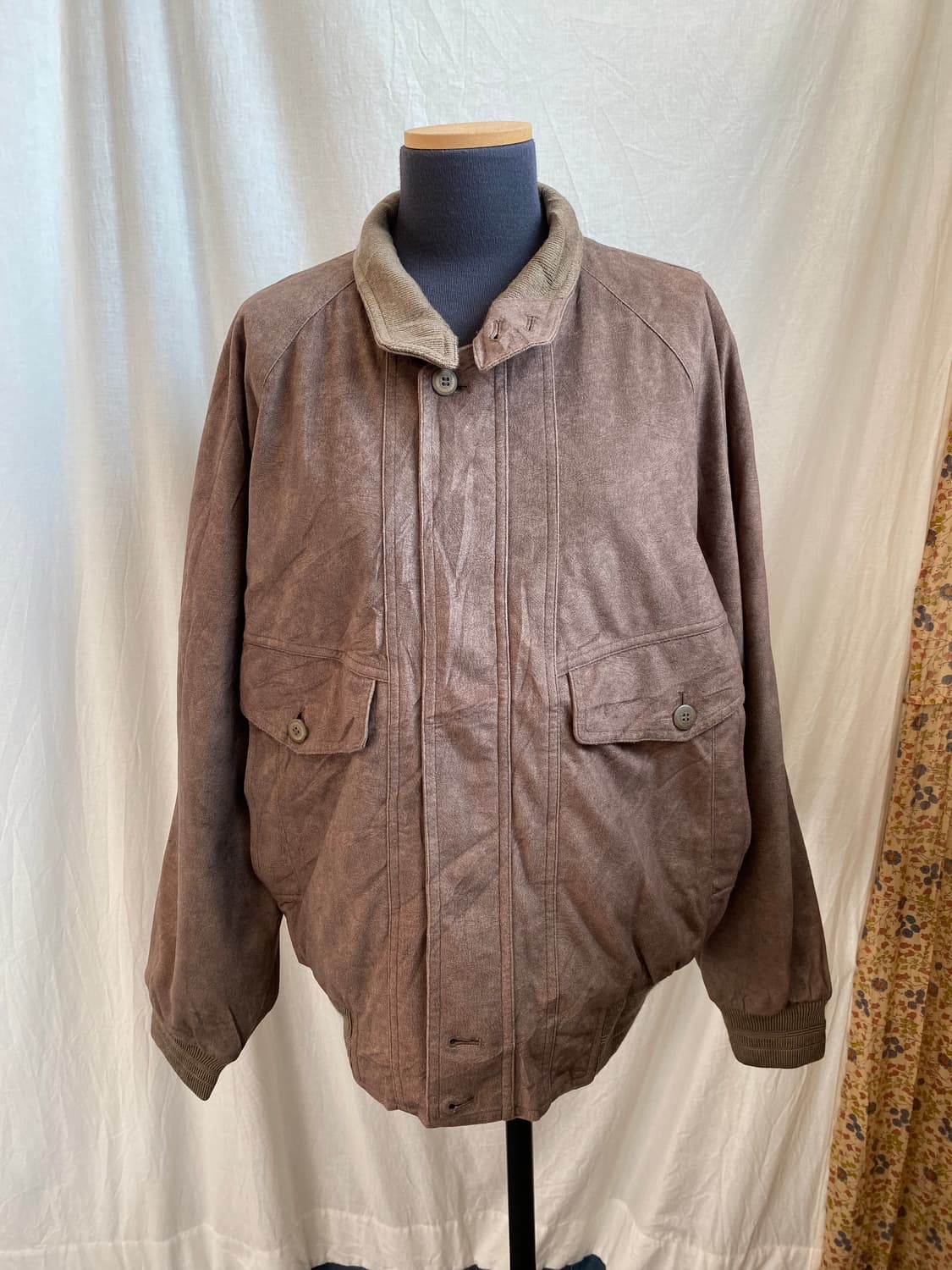 NICRO 스웨이드 블루종(MEN L) 상품이미지9