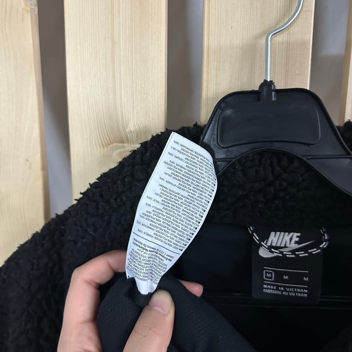 (M~L) 나이키 헤리티지 우븐 후리스 플리스 자켓 상품이미지5