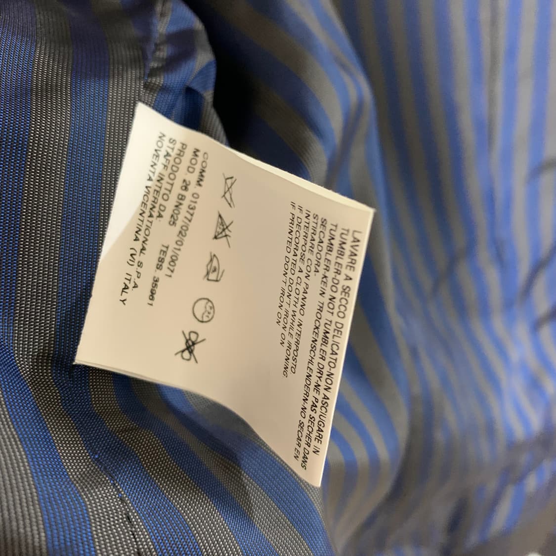 vivienne westwood 스트라이프 울 재킷 상품이미지7