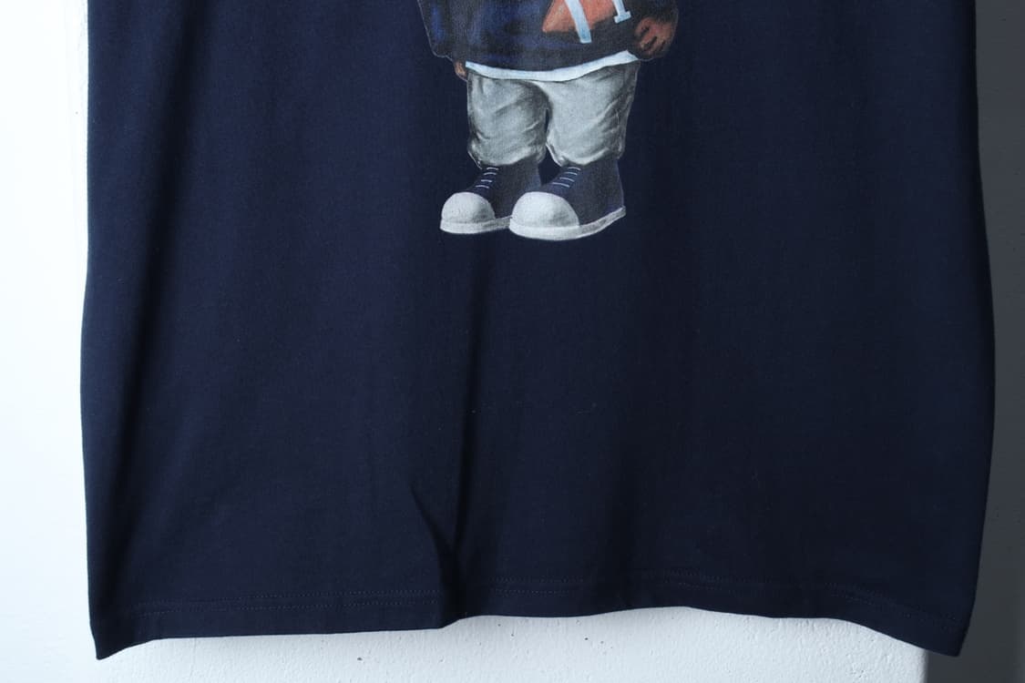 (XL-2XL) 예일 반팔 티셔츠 빅사이즈 불독 네이비-H31415 상품이미지4