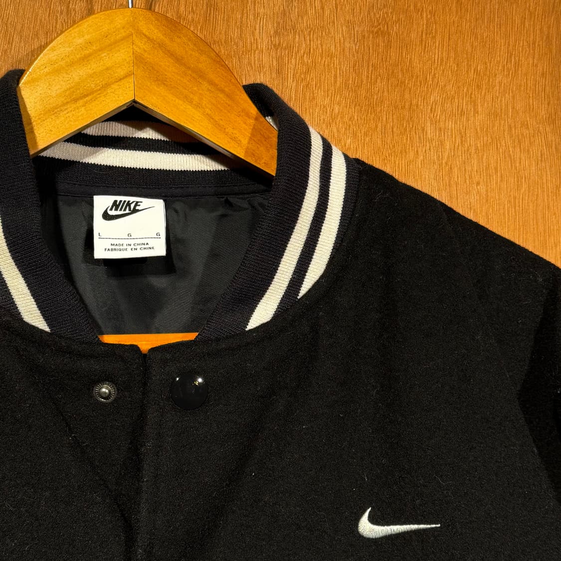 나이키 NSW 울 바시티 자켓 L 상품이미지2