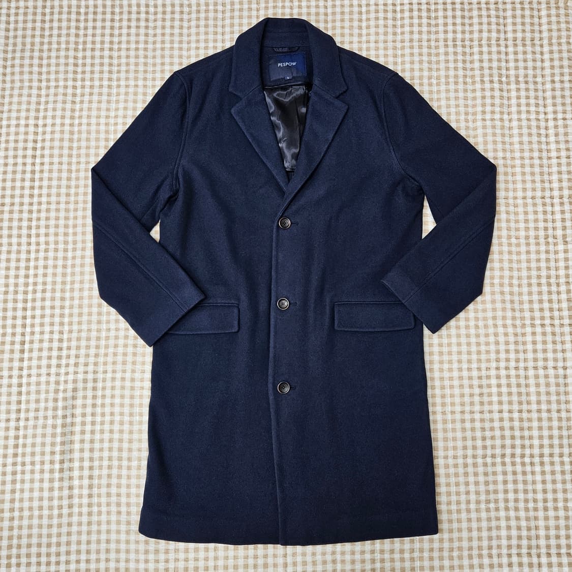 페스포우 롱 코트 자켓 남자100 상품이미지1