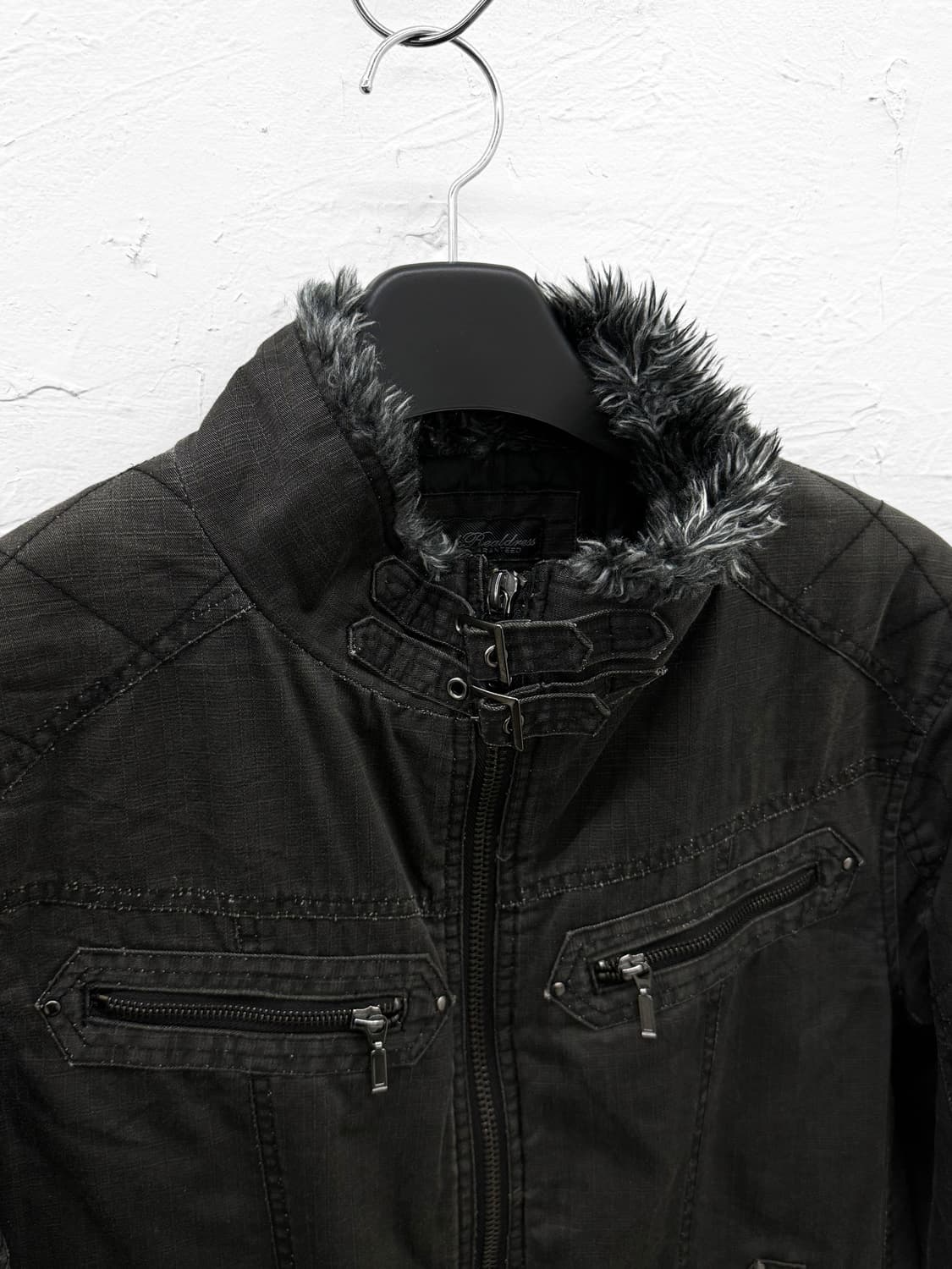 bareback realdress 레이스업 점퍼 상품이미지3