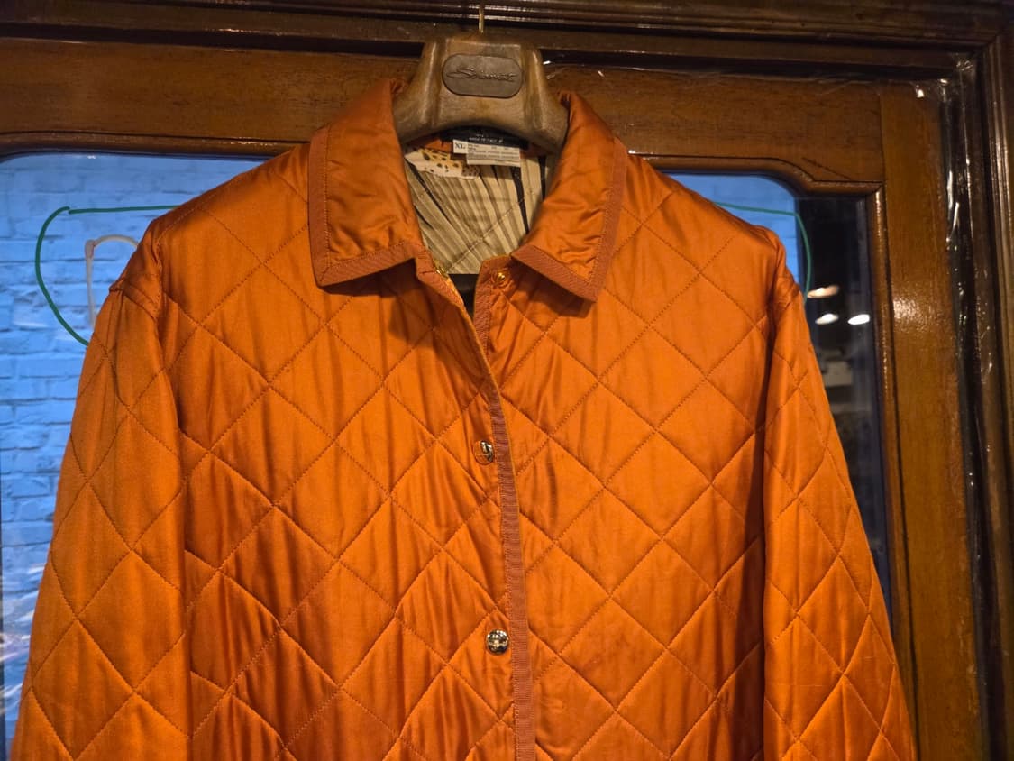 살바토레 페라가모 실크퀼팅자켓 상품이미지2