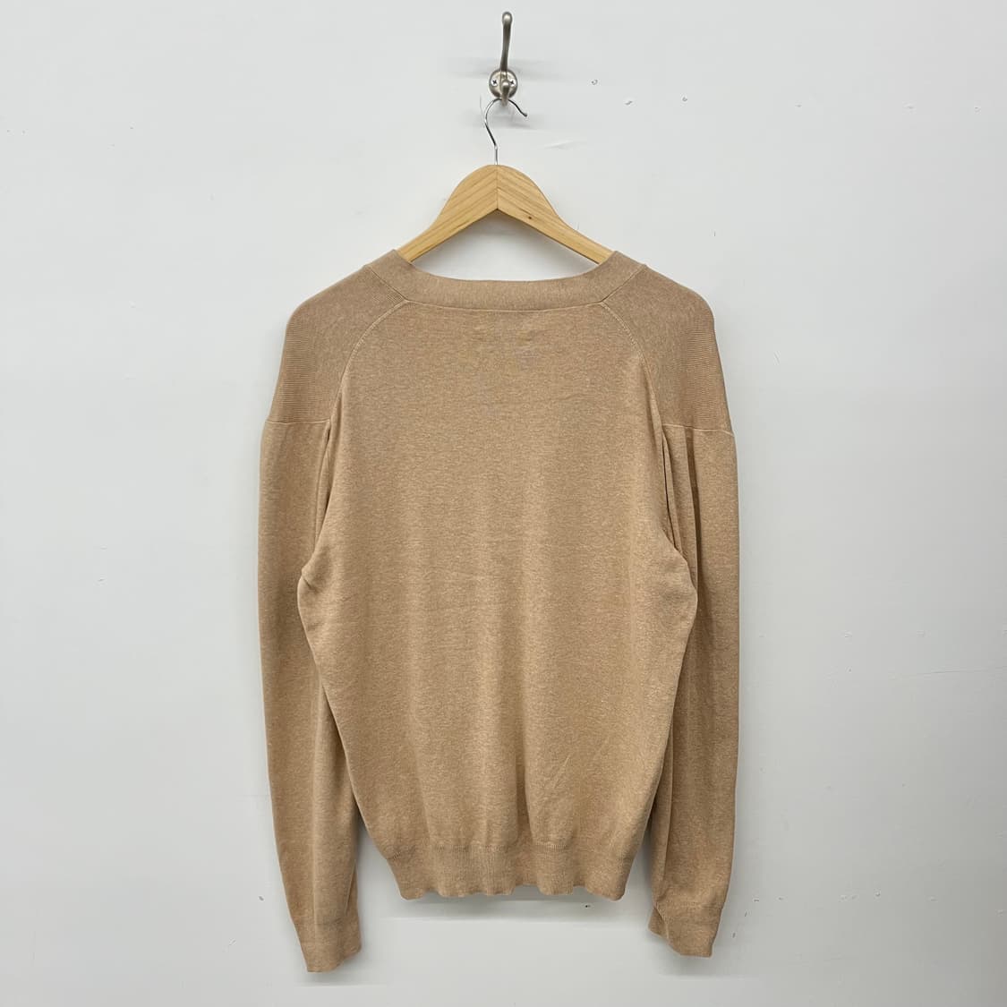 폴로 랄프로렌 베이지색 가디건 남XL 상품이미지5