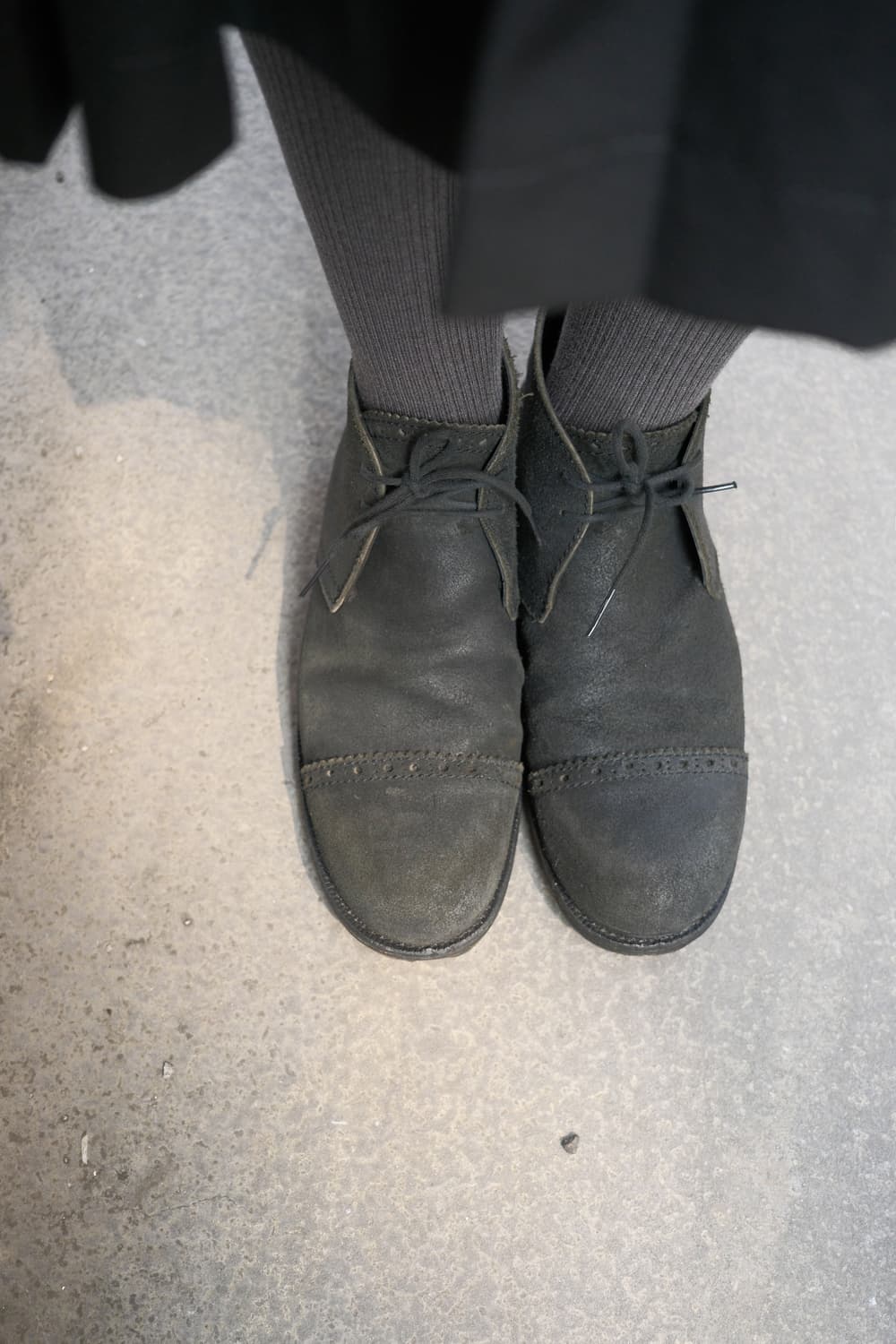 damaged derby shoes 상품이미지1