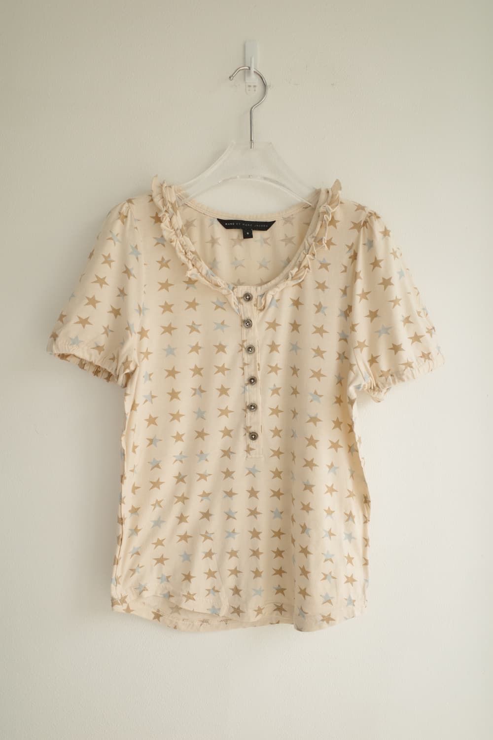 Star puff sleeve top 상품이미지1