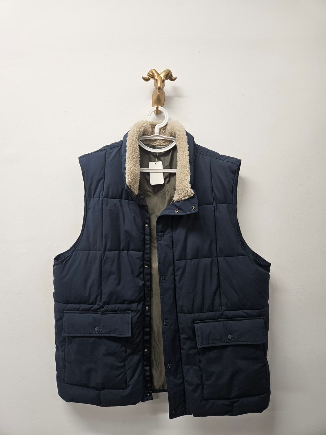 에디바우어 빈티지 패딩조끼 상품이미지1