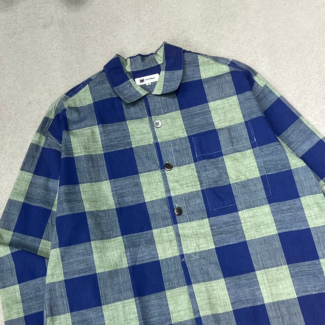 이세이미야케 린넨 체크원피스 s10259 상품이미지3