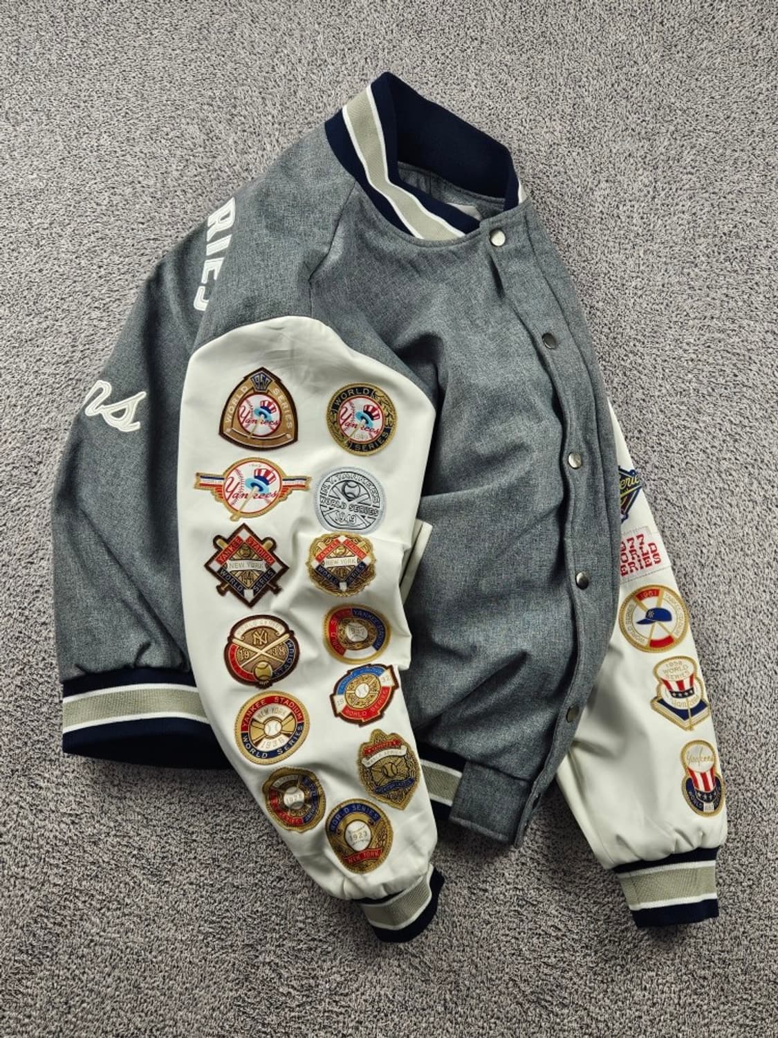 G-III 뉴욕 양키스 월드 시리즈 챔피언 바시티 자켓(XL)/10812 상품이미지4